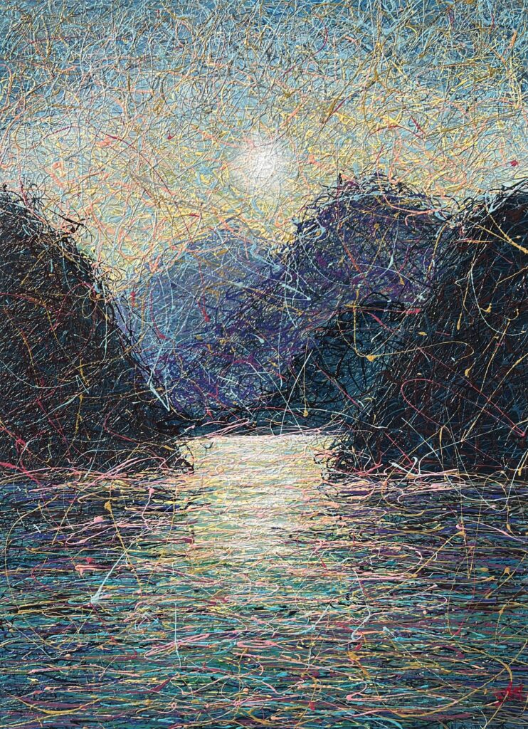 Echoes of the Alps by Nadin Antoniuk | View 3 | Buy Original Artwork Online