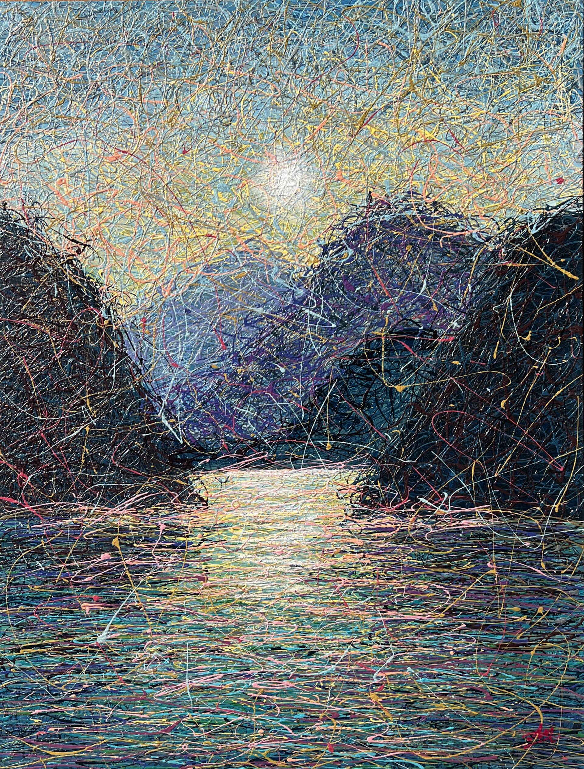 Echoes of the Alps by Nadin Antoniuk | Buy Original Artwork Online