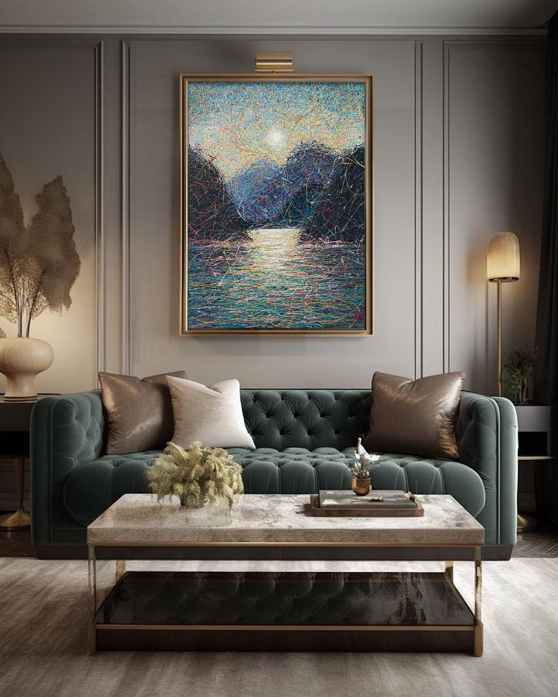 Echoes of the Alps by Nadin Antoniuk | Buy Original Artwork Online