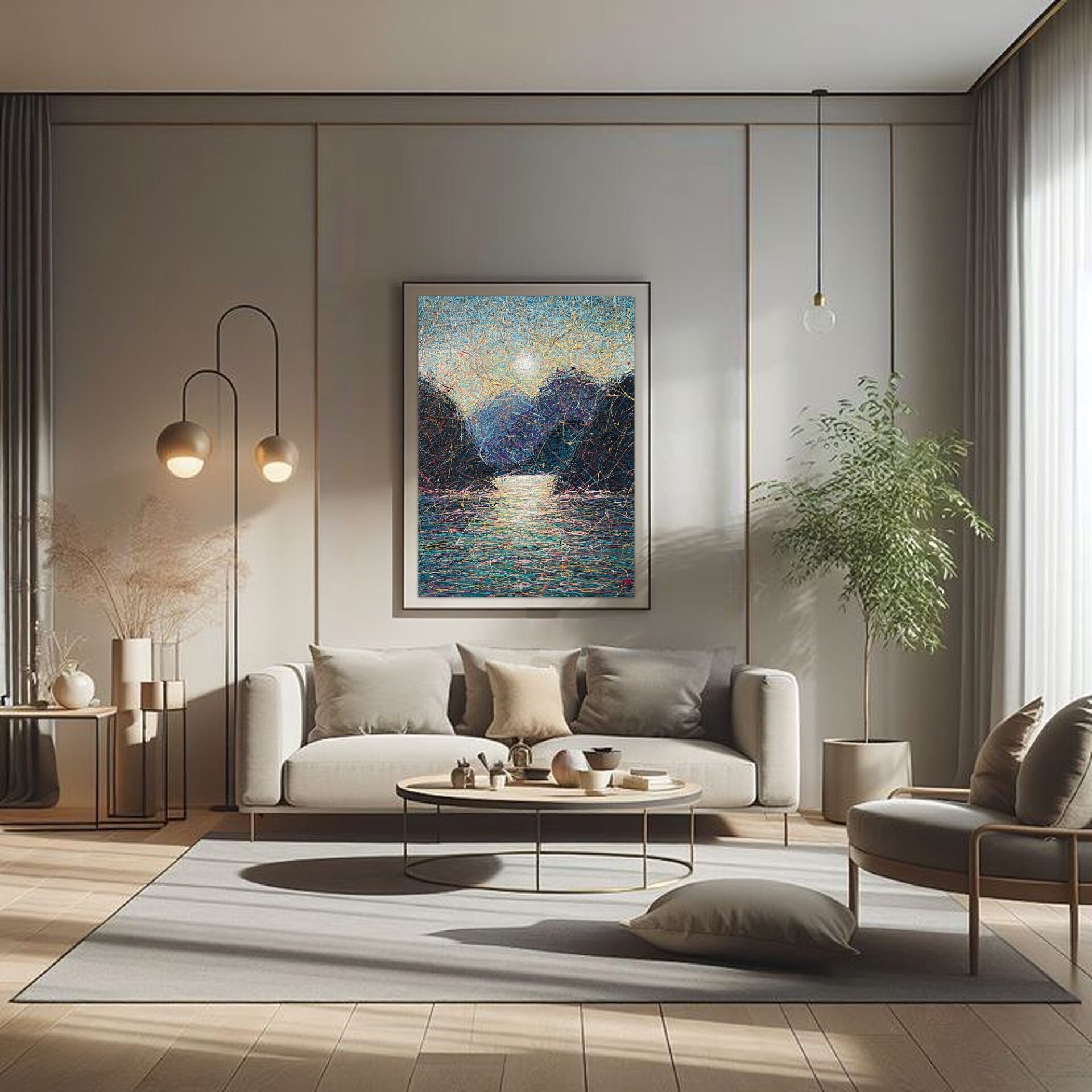 Echoes of the Alps by Nadin Antoniuk | Buy Original Artwork Online