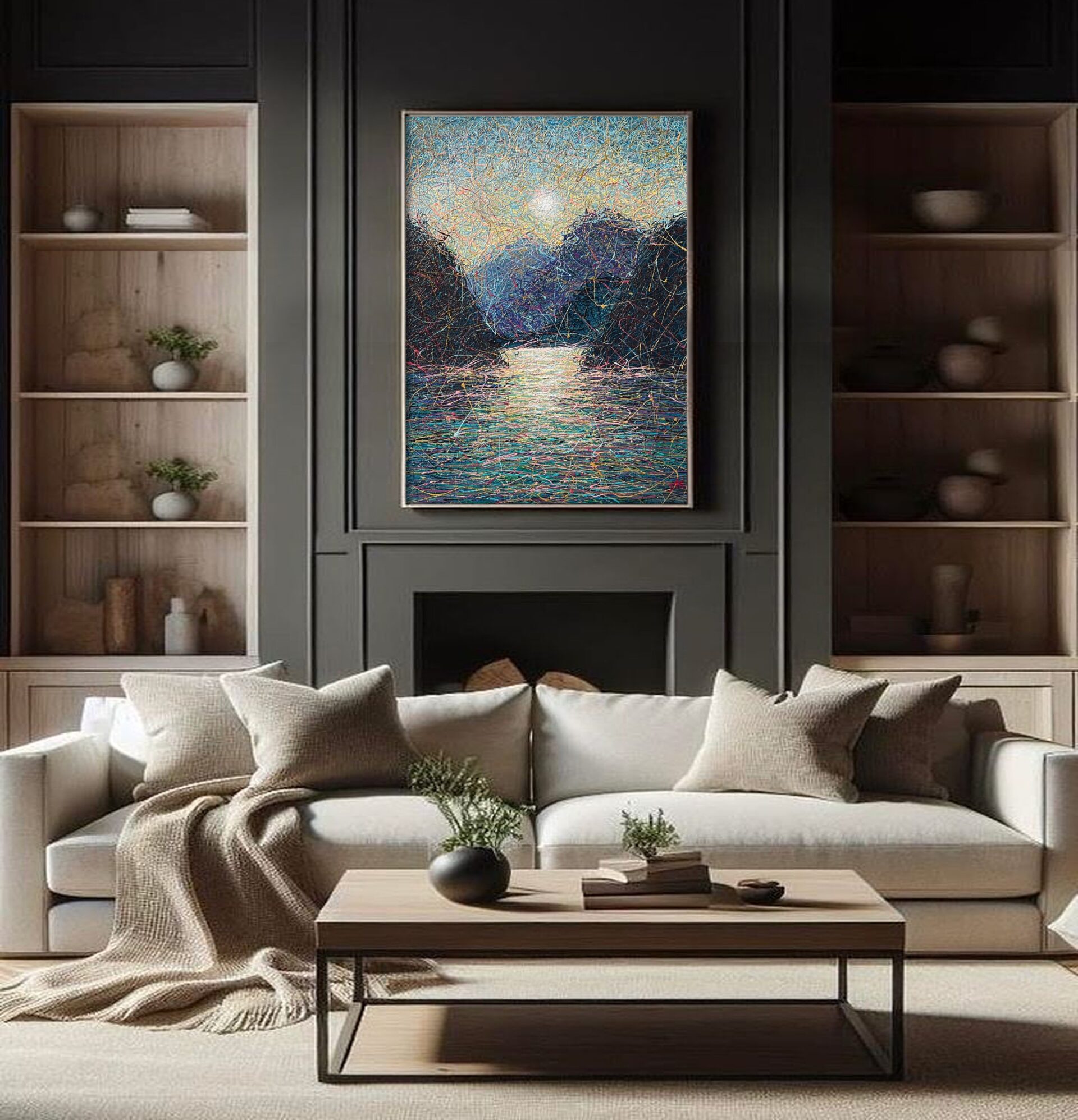 Echoes of the Alps by Nadin Antoniuk | Buy Original Artwork Online