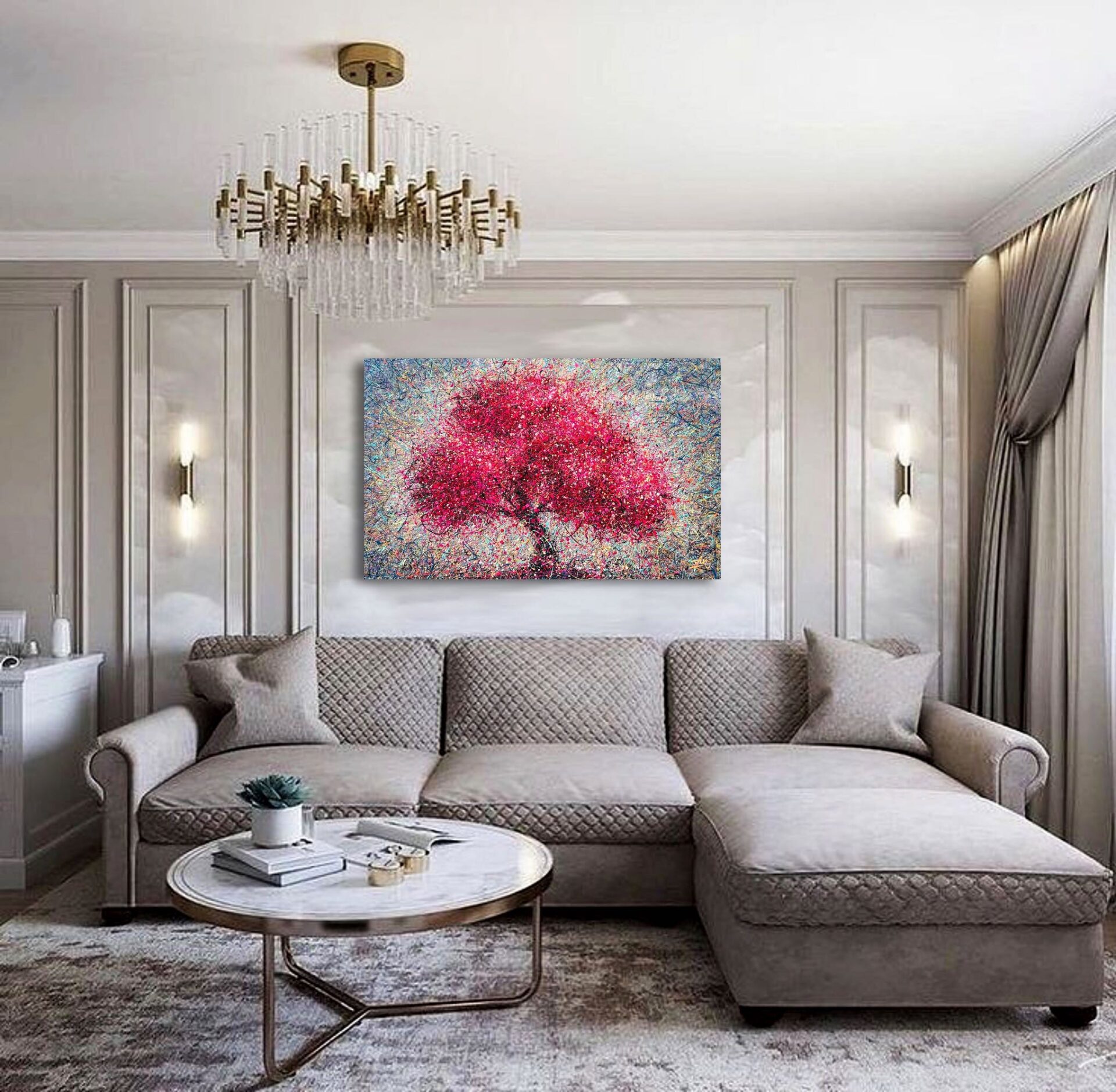 Dreaming in Pink by Nadin Antoniuk | View 5 | Buy Original Artwork Online