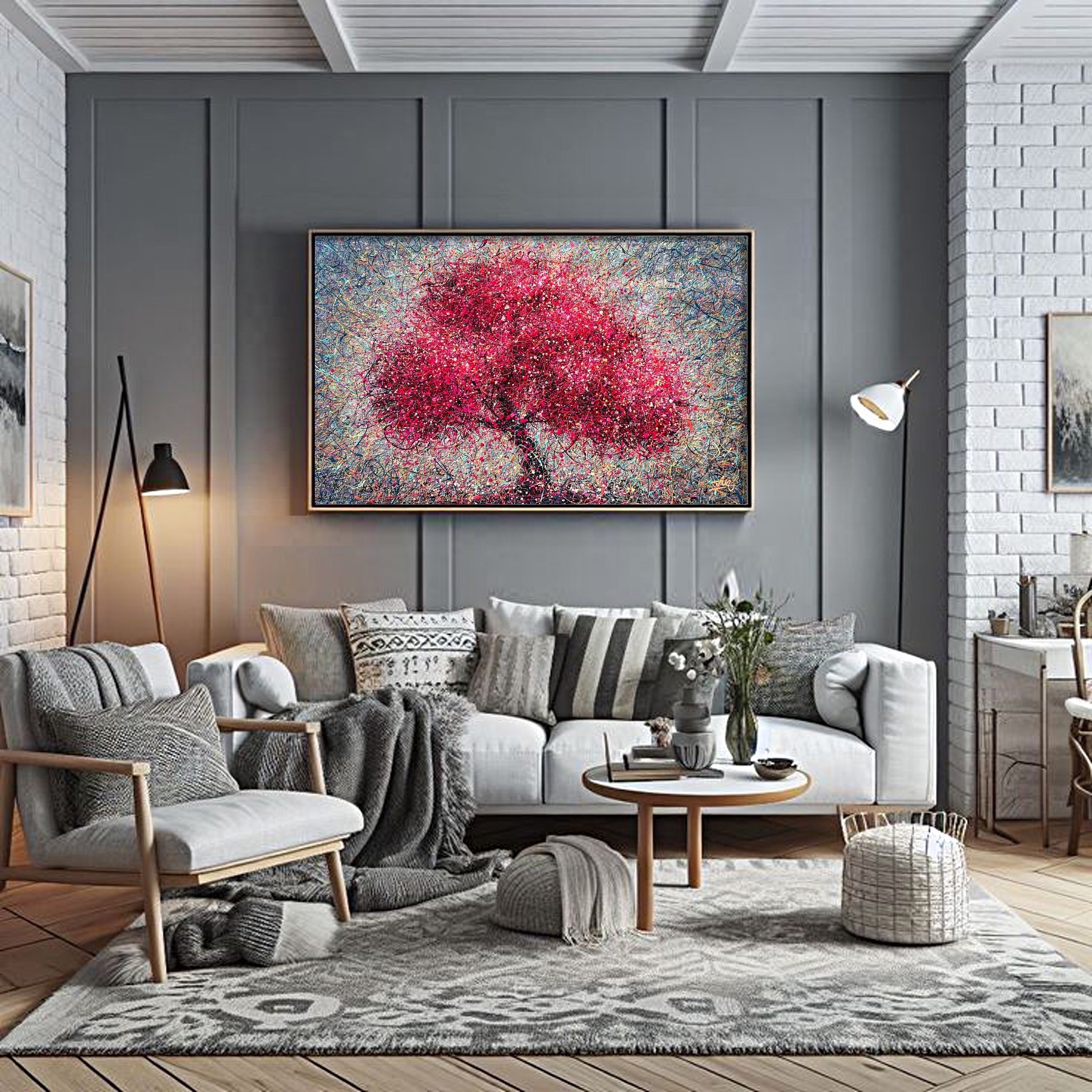 Dreaming in Pink by Nadin Antoniuk | View 8 | Buy Original Artwork Online