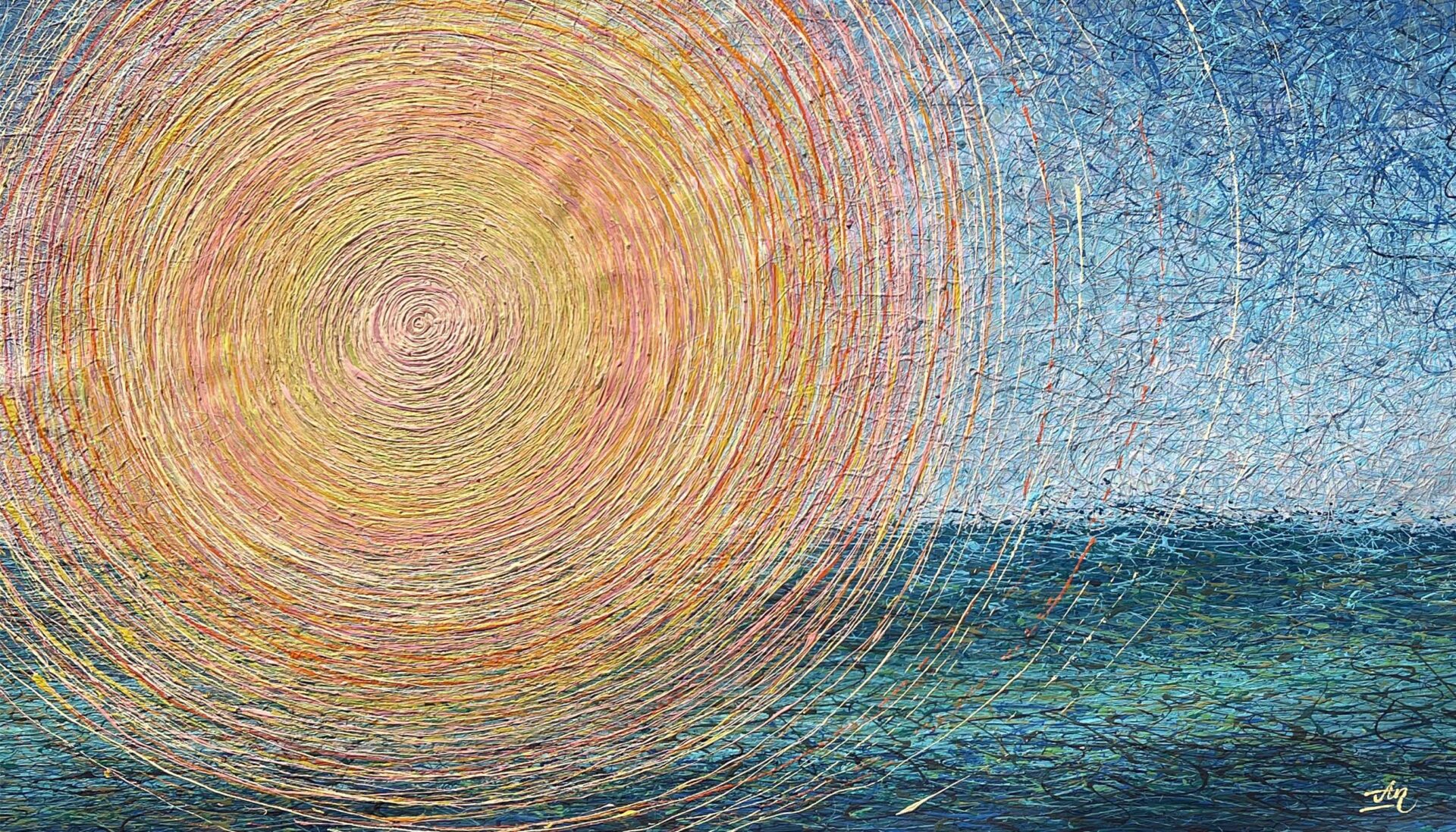 Breathe, Think, Love by Nadin Antoniuk | Buy Original Artwork Online