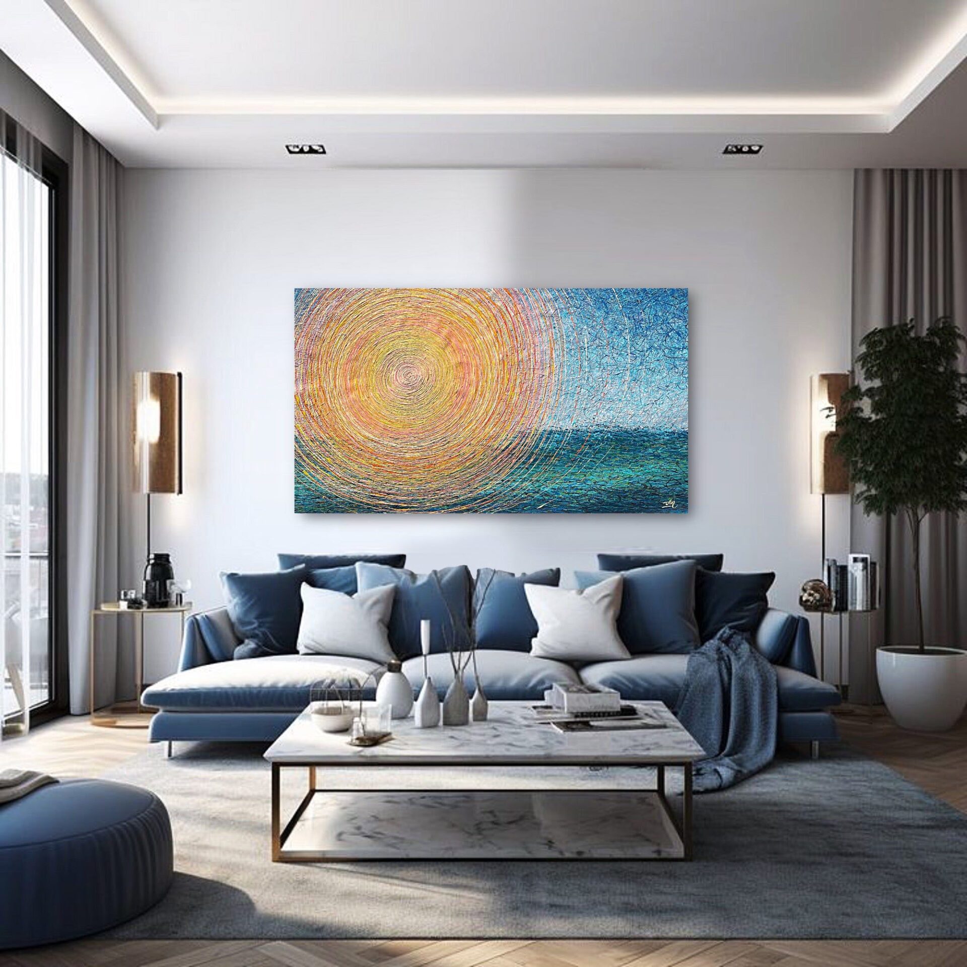 Breathe, Think, Love by Nadin Antoniuk | Buy Original Artwork Online