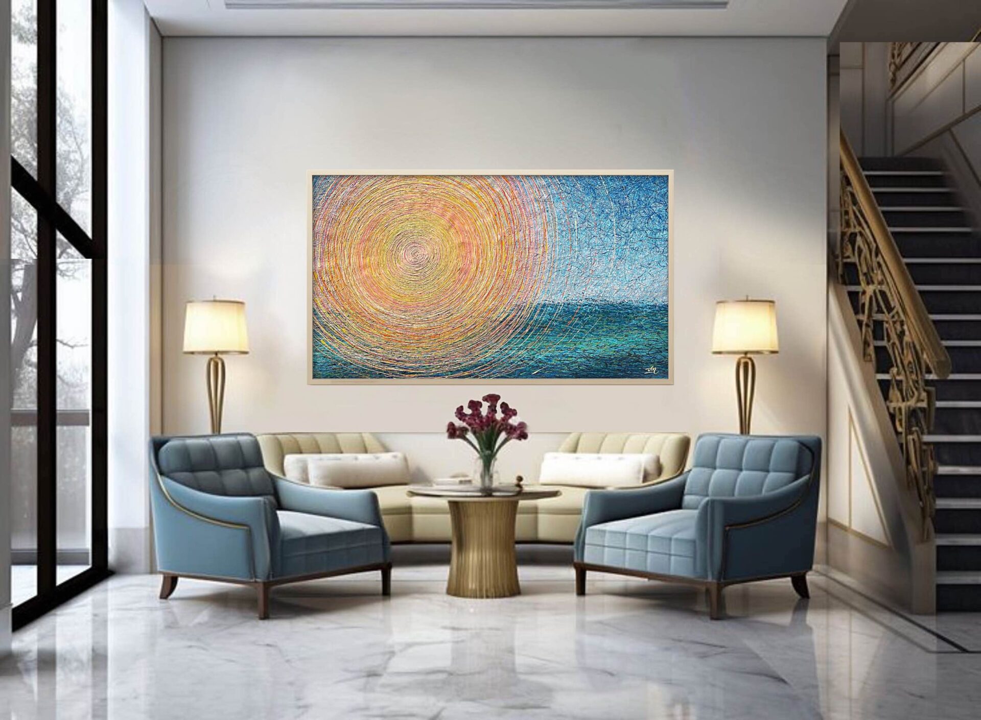 Breathe, Think, Love by Nadin Antoniuk | Buy Original Artwork Online