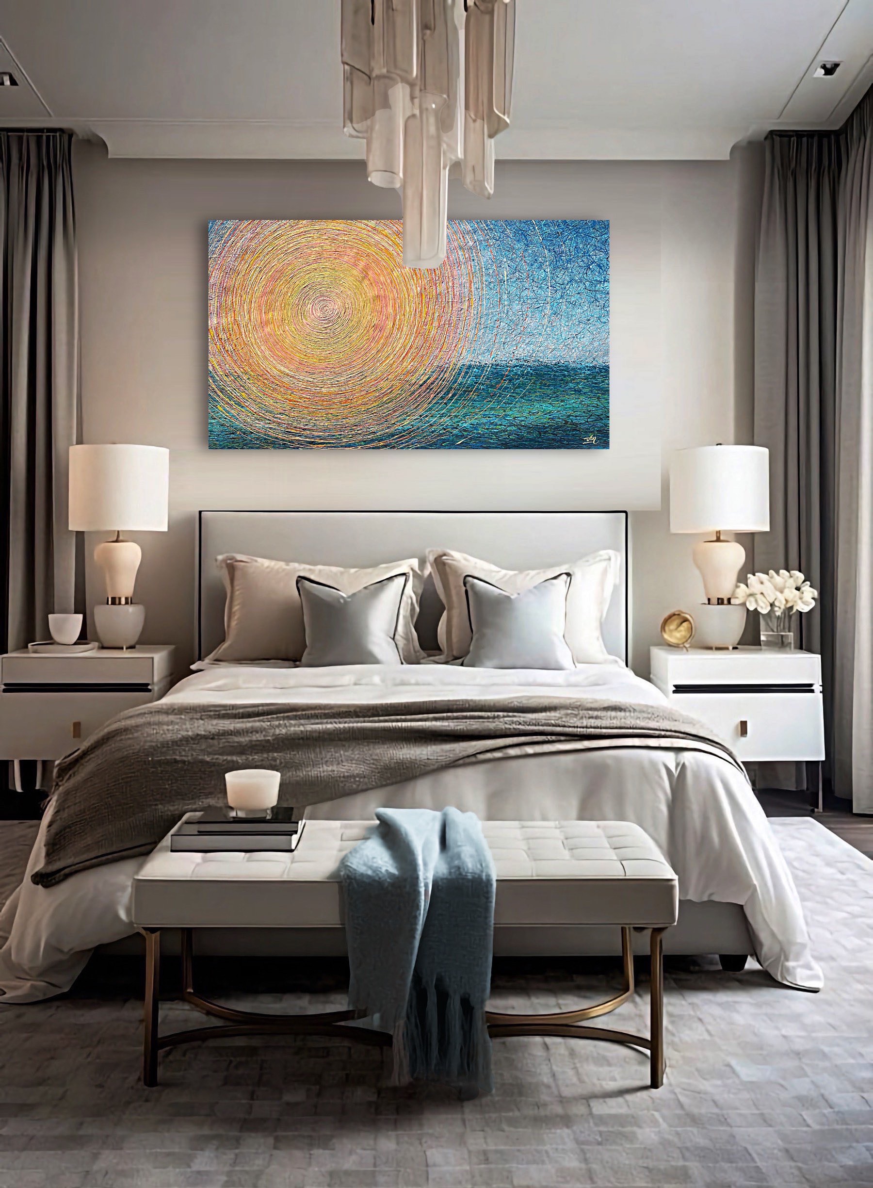 Breathe, Think, Love by Nadin Antoniuk | Buy Original Artwork Online