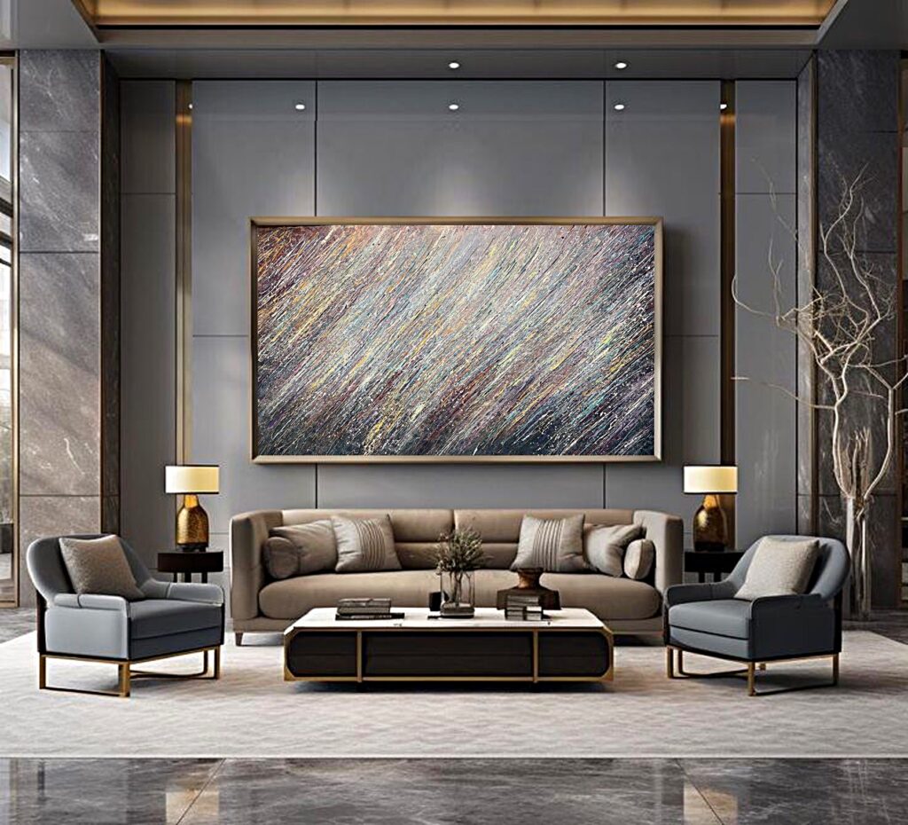 Moonlit Rain by Nadin Antoniuk | View 5 | Buy Original Artwork Online