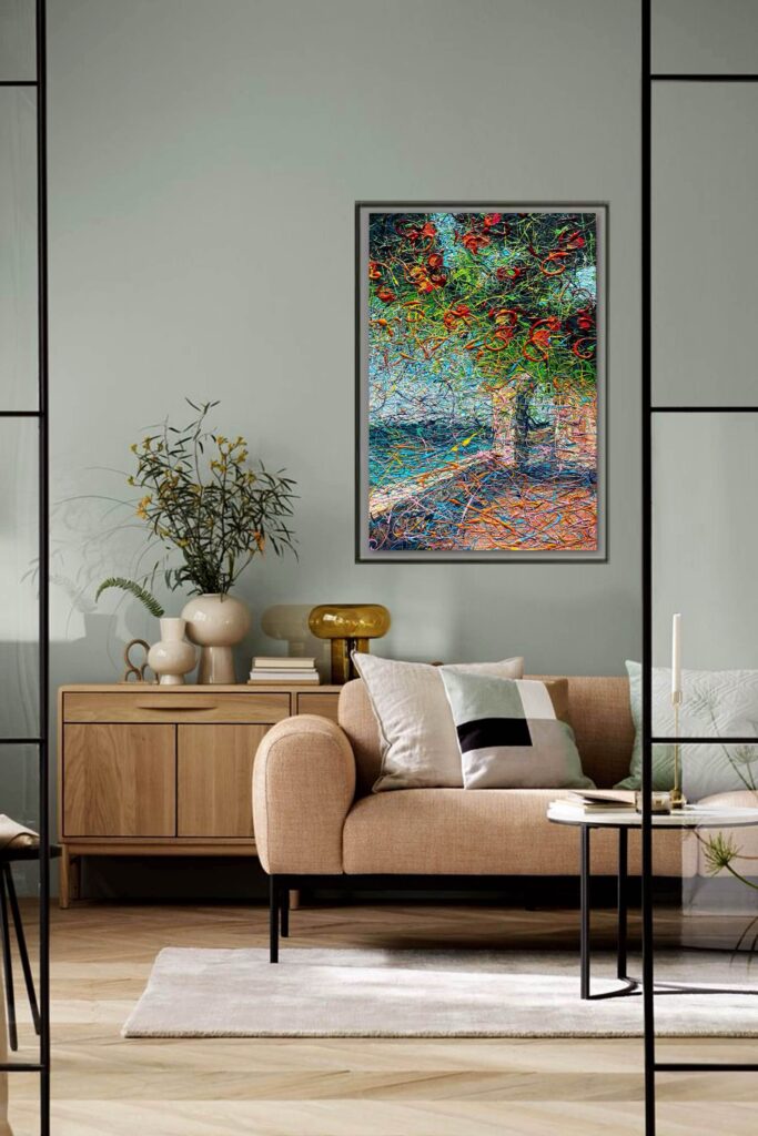 Summer rhythm of the old town by Nadin Antoniuk | Buy Original Artwork Online