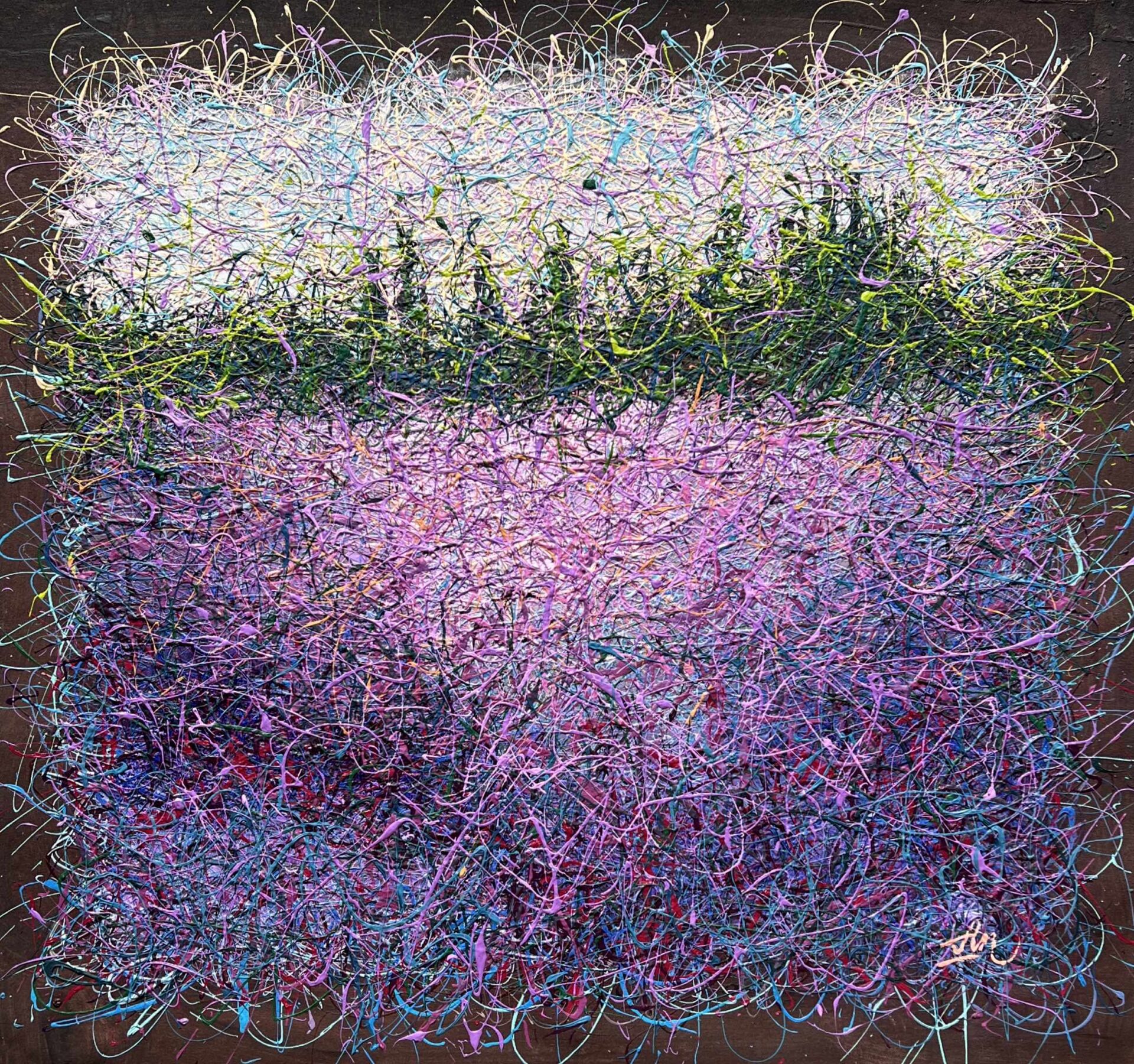 Stillness Between the Hills by Nadin Antoniuk | View 1 | Buy Original Artwork Online