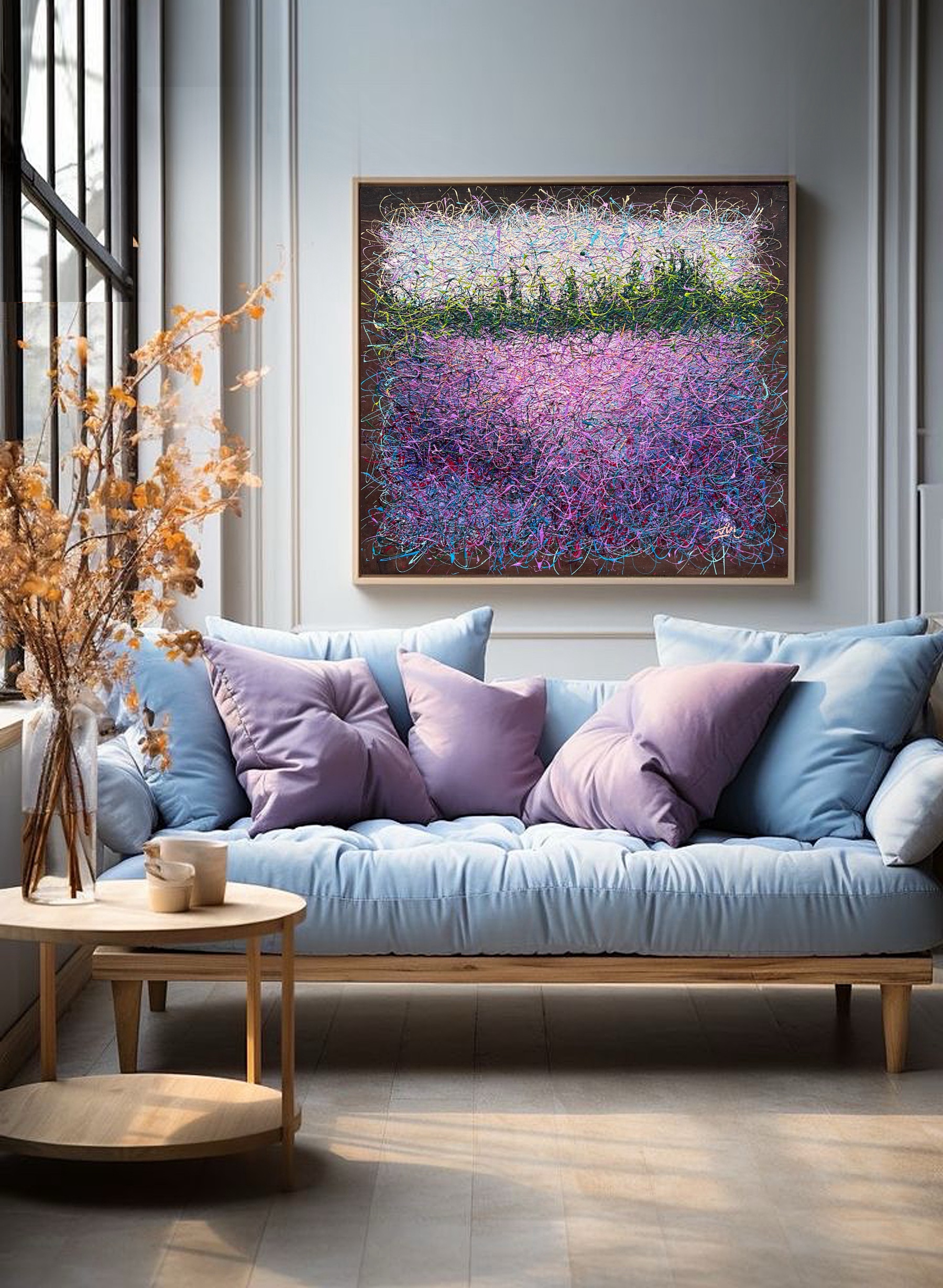 Stillness Between the Hills by Nadin Antoniuk | View 14 | Buy Original Artwork Online