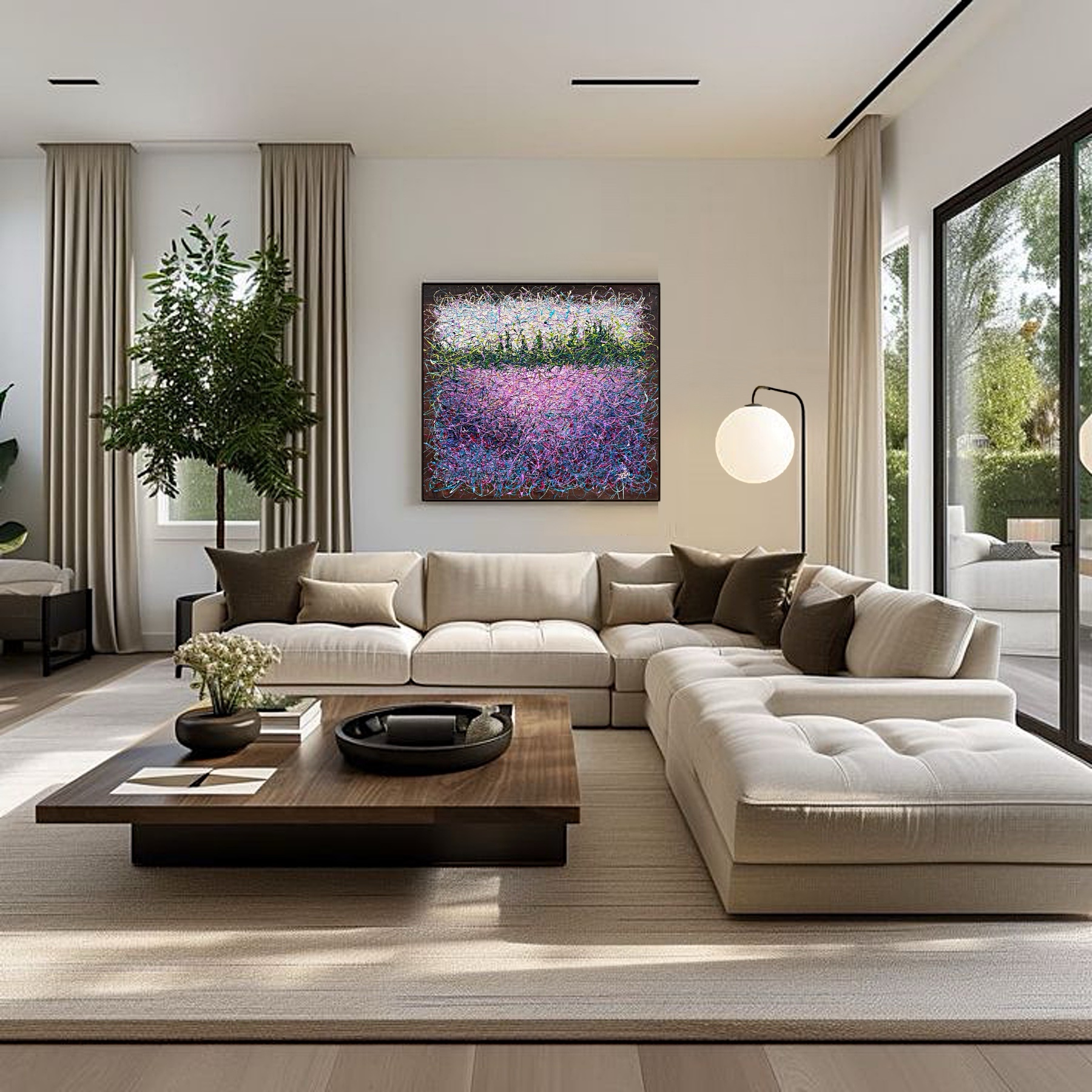 Stillness Between the Hills by Nadin Antoniuk | View 11 | Buy Original Artwork Online