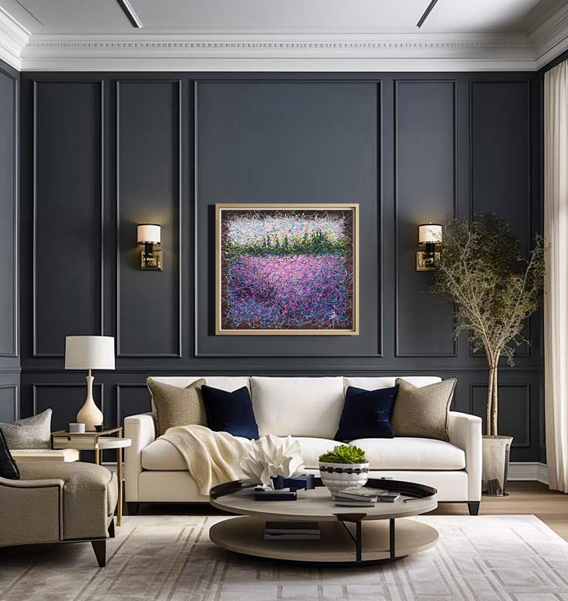 Stillness Between the Hills by Nadin Antoniuk | View 19 | Buy Original Artwork Online