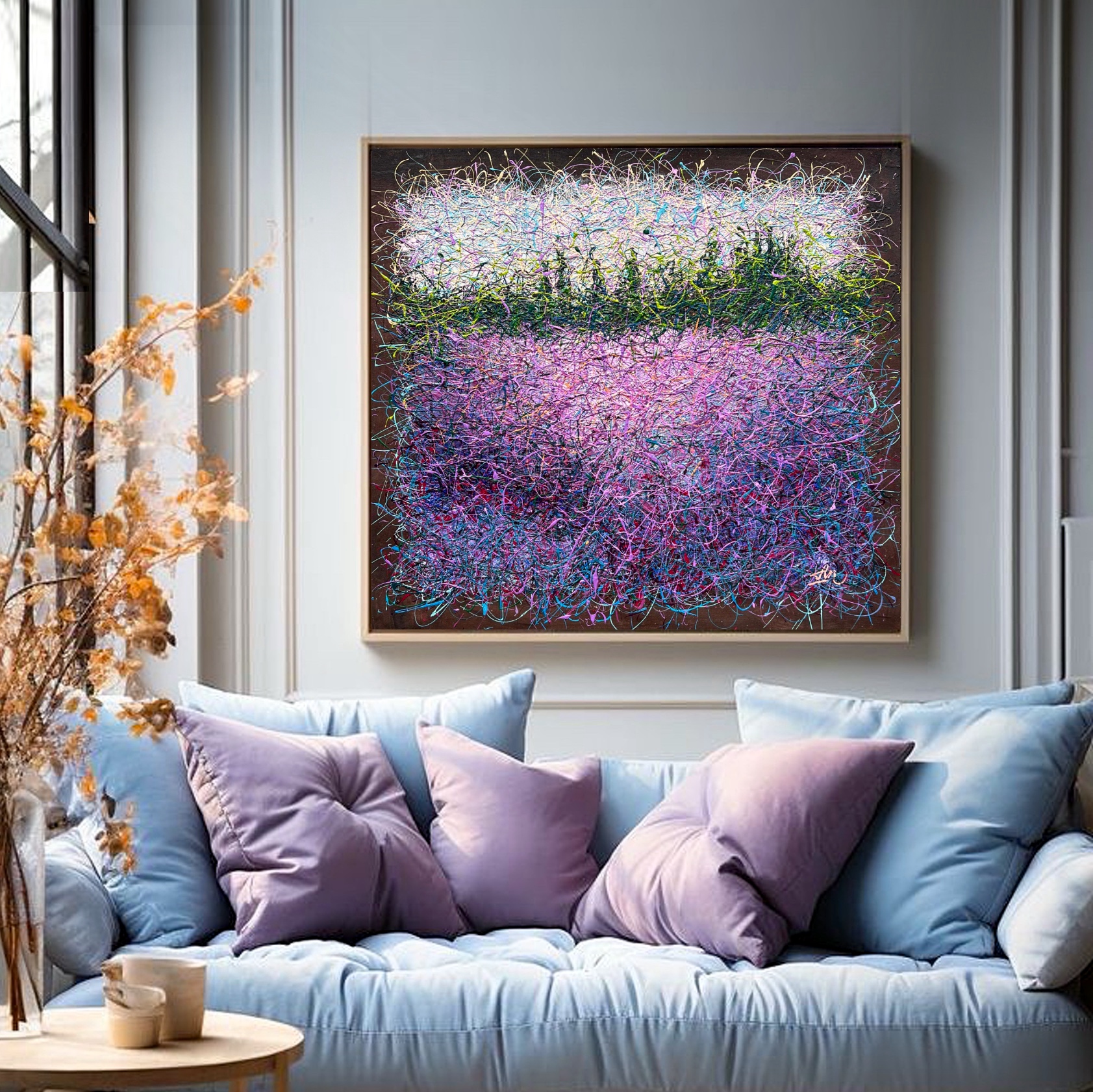 Stillness Between the Hills by Nadin Antoniuk | View 17 | Buy Original Artwork Online