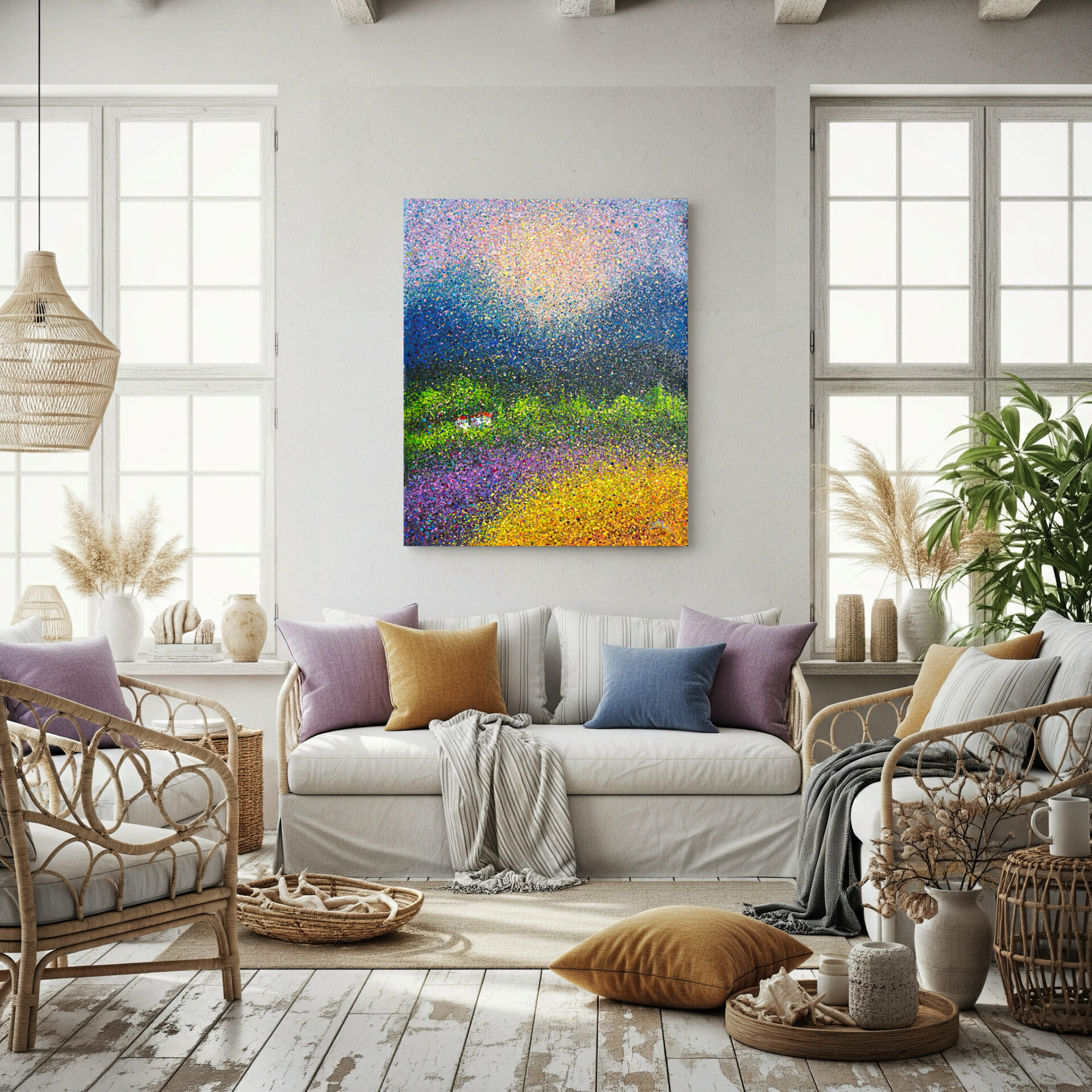 Fields of Dreams and Serenity by Nadin Antoniuk | View 8 | Buy Original Artwork Online