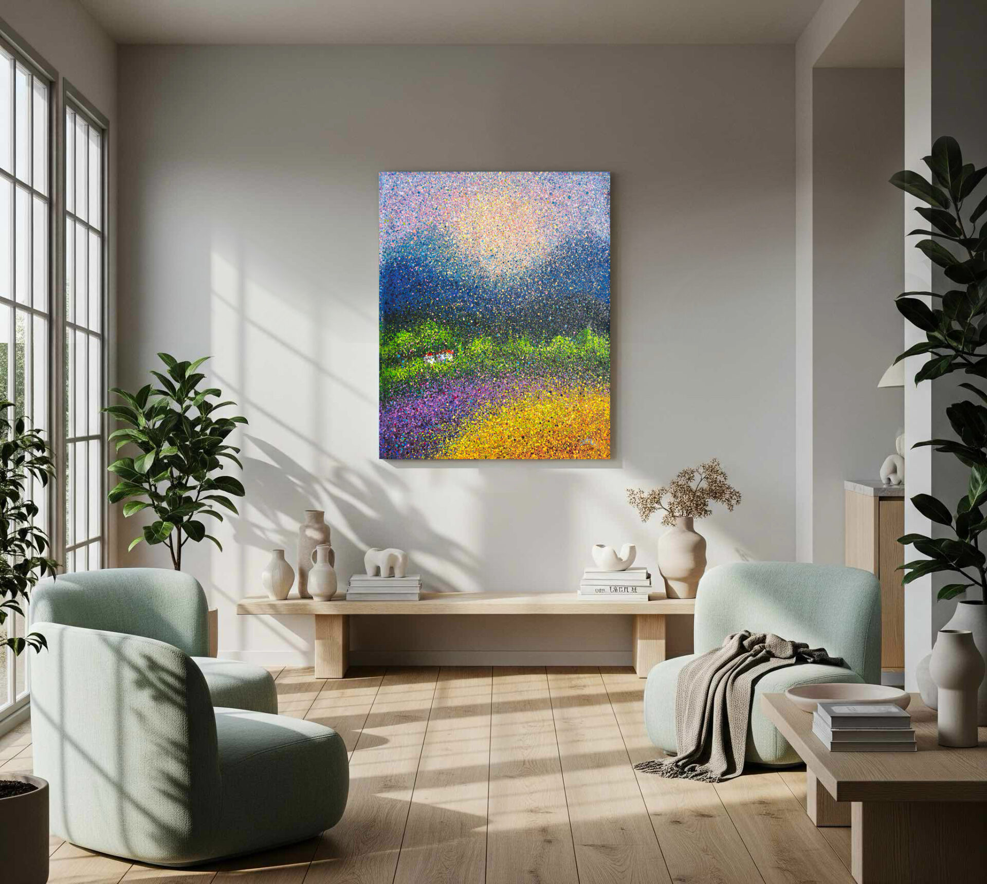 Fields of Dreams and Serenity by Nadin Antoniuk | View 11 | Buy Original Artwork Online