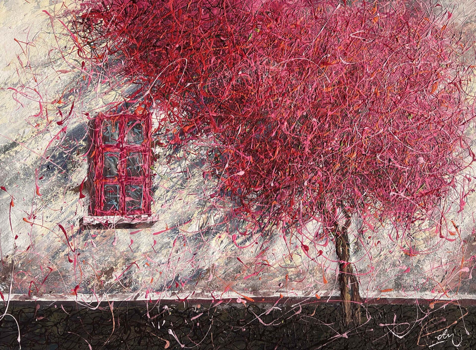 The Stillness Between Petals by Nadin Antoniuk | View 4 | Buy Original Artwork Online