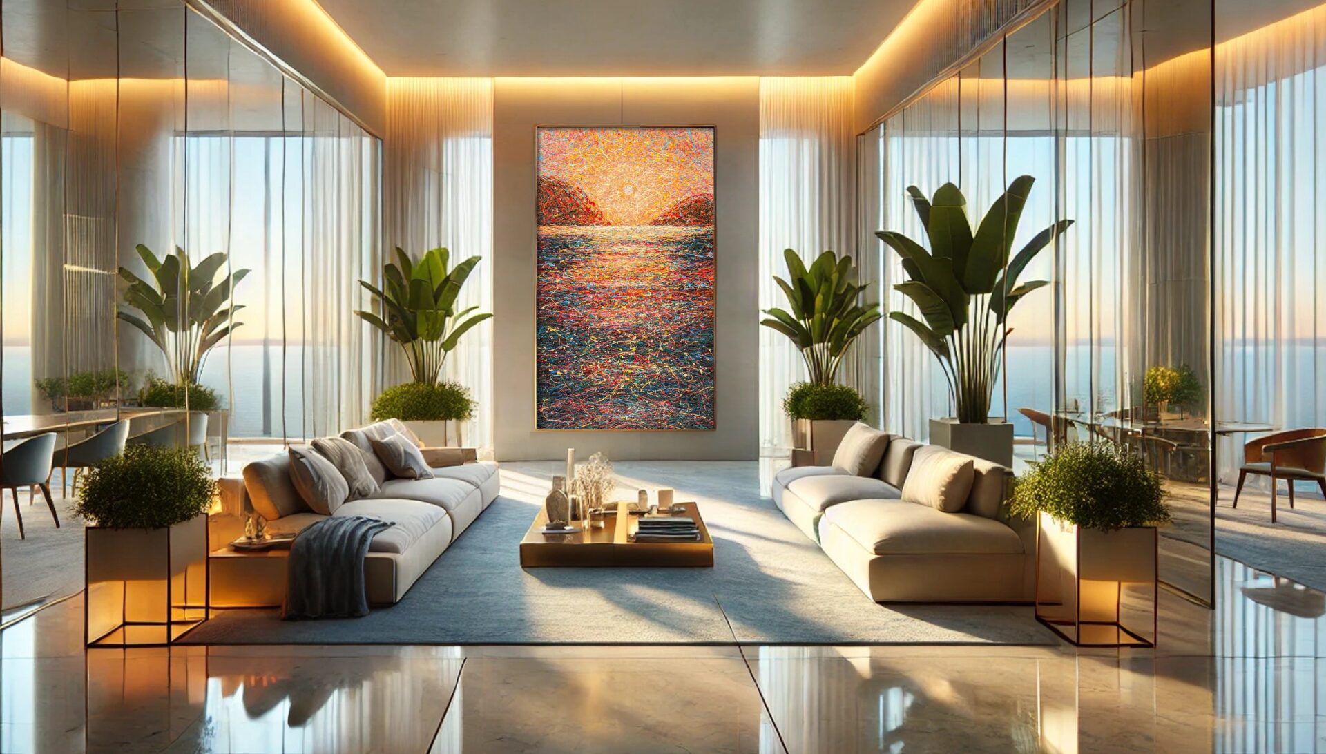 When the Sky Begins to Breathe by Nadin Antoniuk | Buy Original Artwork Online