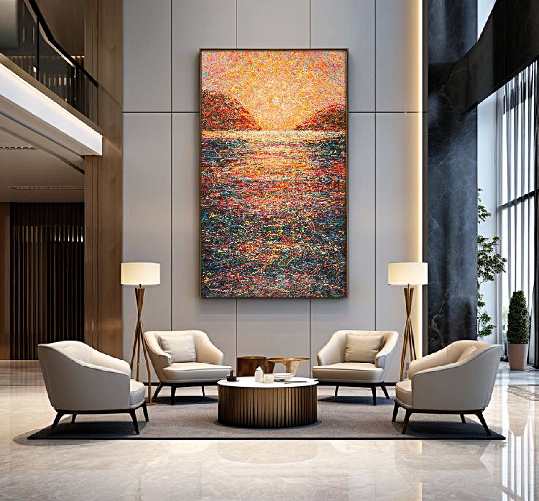 When the Sky Begins to Breathe by Nadin Antoniuk | Buy Original Artwork Online