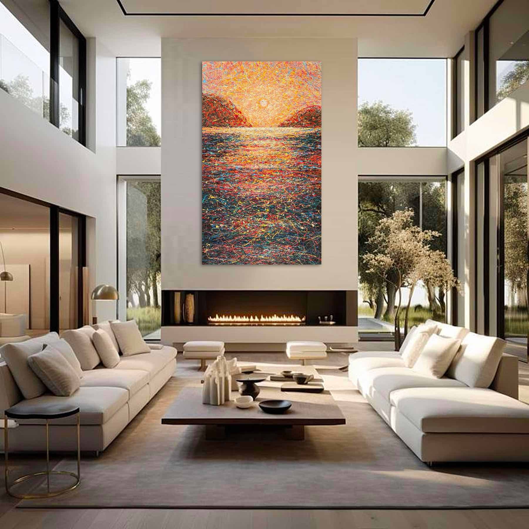 When the Sky Begins to Breathe by Nadin Antoniuk | Buy Original Artwork Online