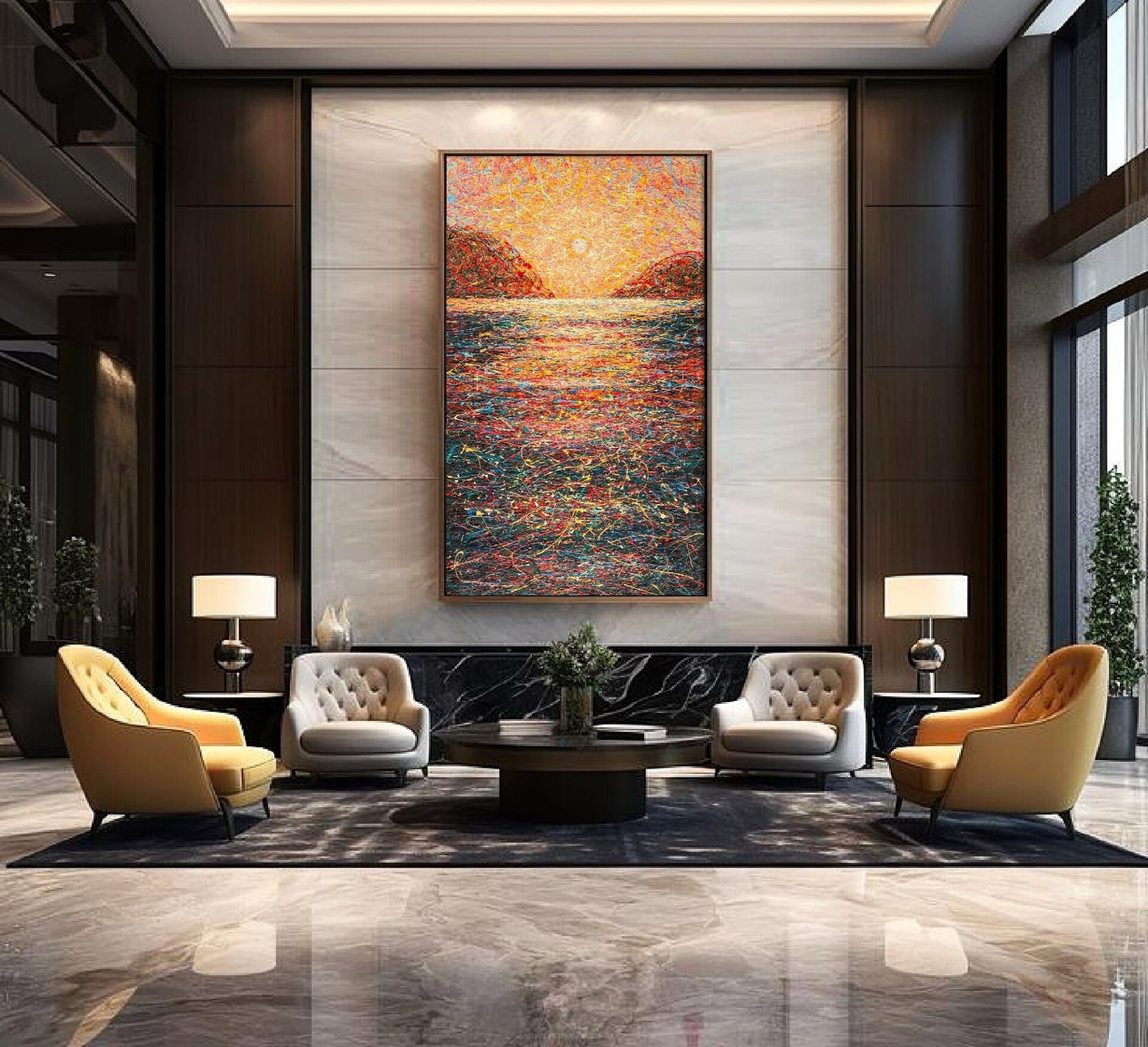 When the Sky Begins to Breathe by Nadin Antoniuk | Buy Original Artwork Online