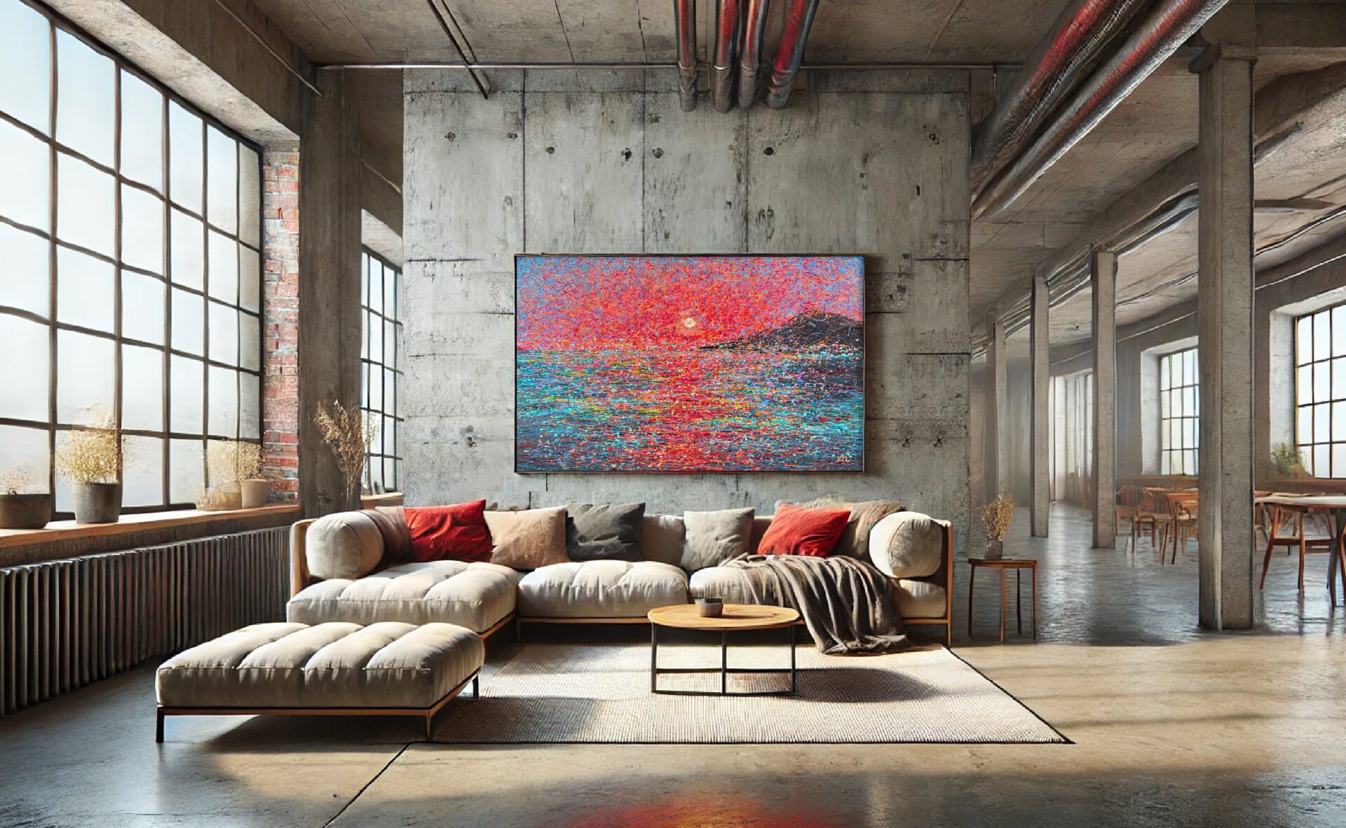 Reflected Flame by Nadin Antoniuk | View 8 | Buy Original Artwork Online