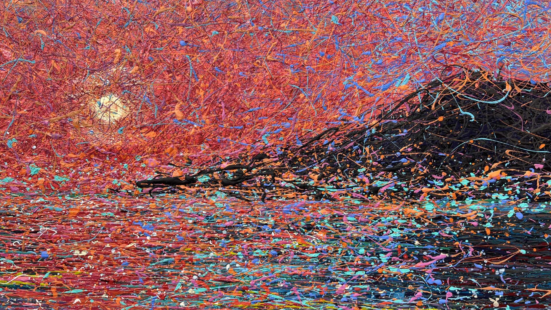 Reflected Flame by Nadin Antoniuk | View 3 | Buy Original Artwork Online