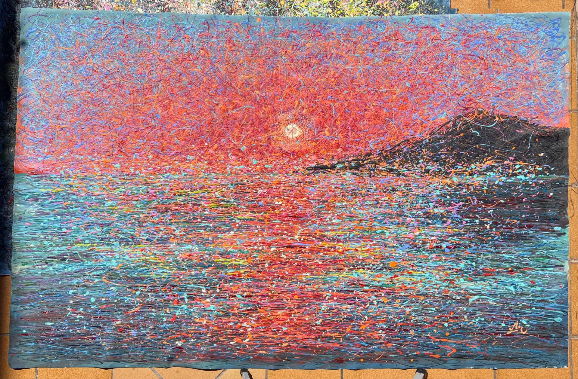 Reflected Flame by Nadin Antoniuk | View 13 | Buy Original Artwork Online