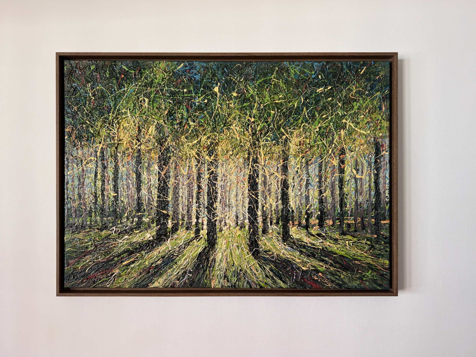 Spring Forest Light by Nadin Antoniuk | View 1 | Buy Original Artwork Online