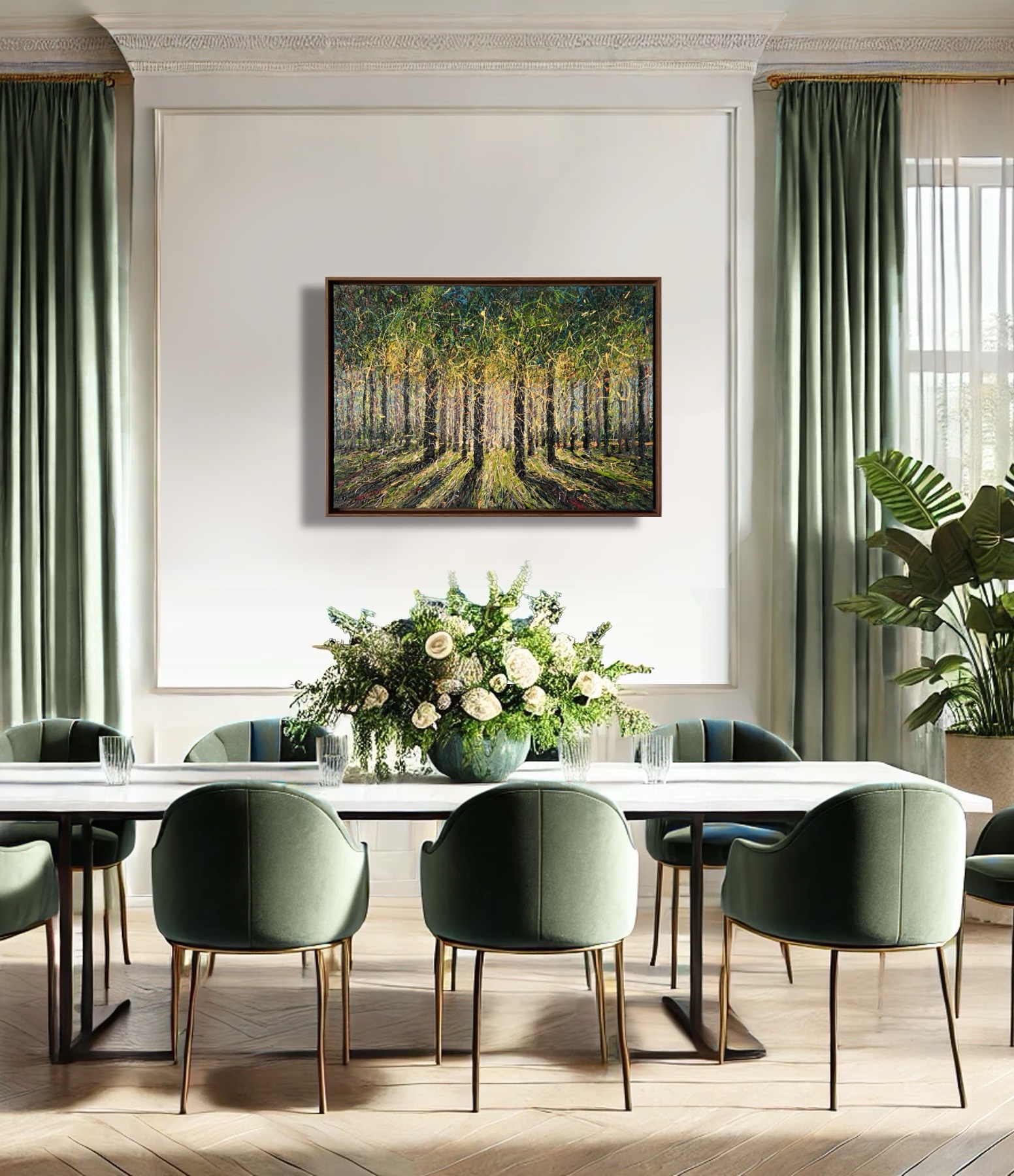 Spring Forest Light by Nadin Antoniuk | View 8 | Buy Original Artwork Online