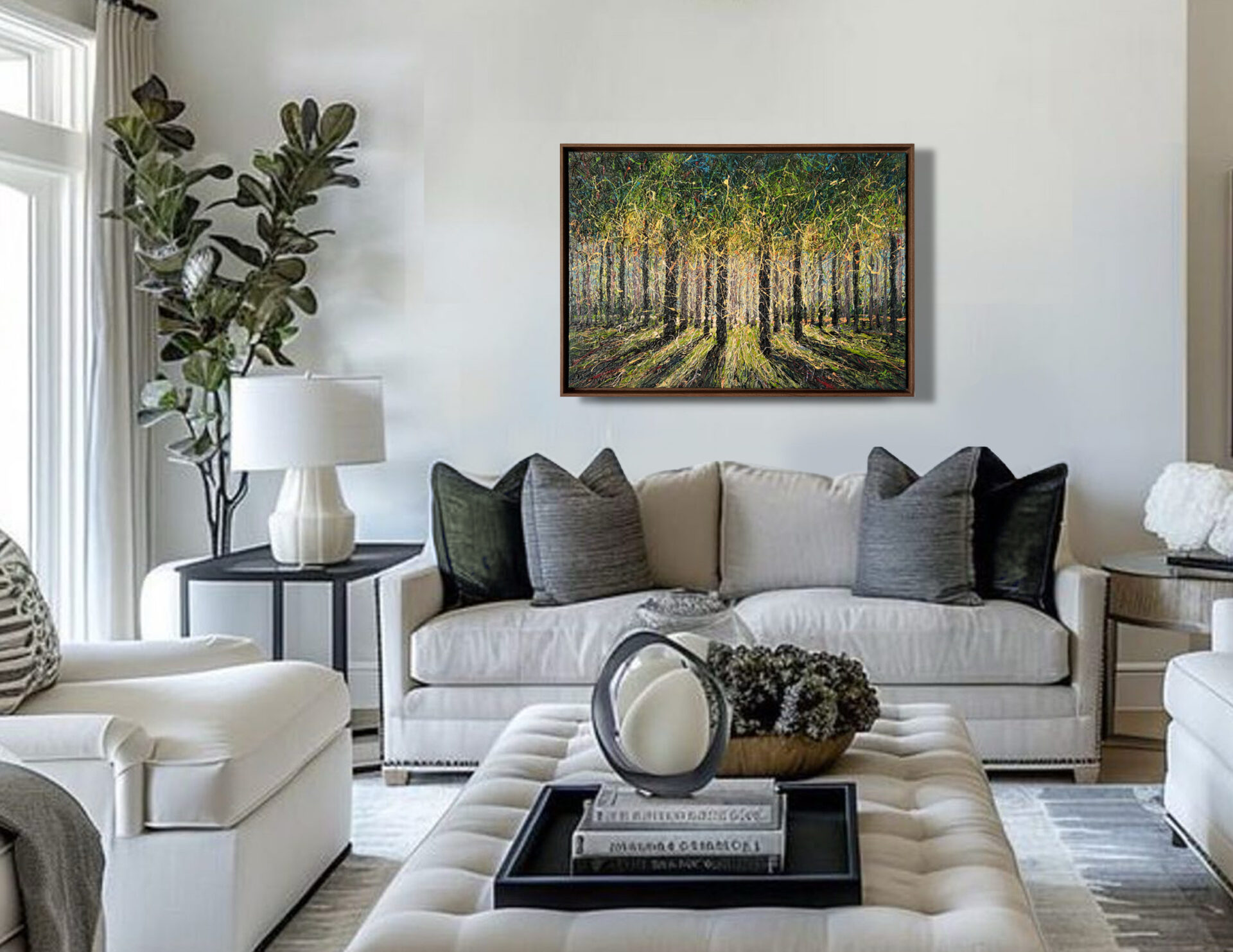 Spring Forest Light by Nadin Antoniuk | View 14 | Buy Original Artwork Online