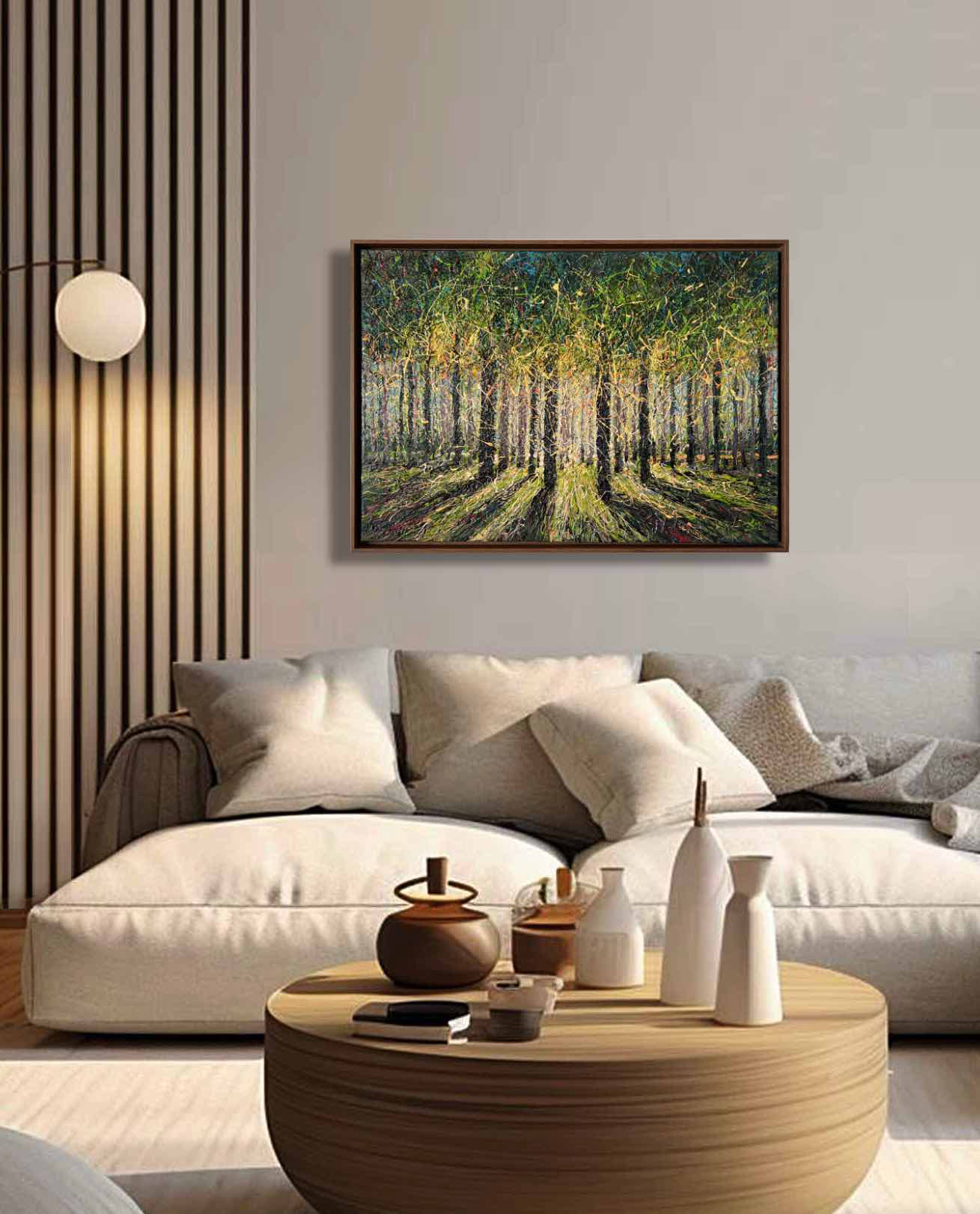 Spring Forest Light by Nadin Antoniuk | View 2 | Buy Original Artwork Online