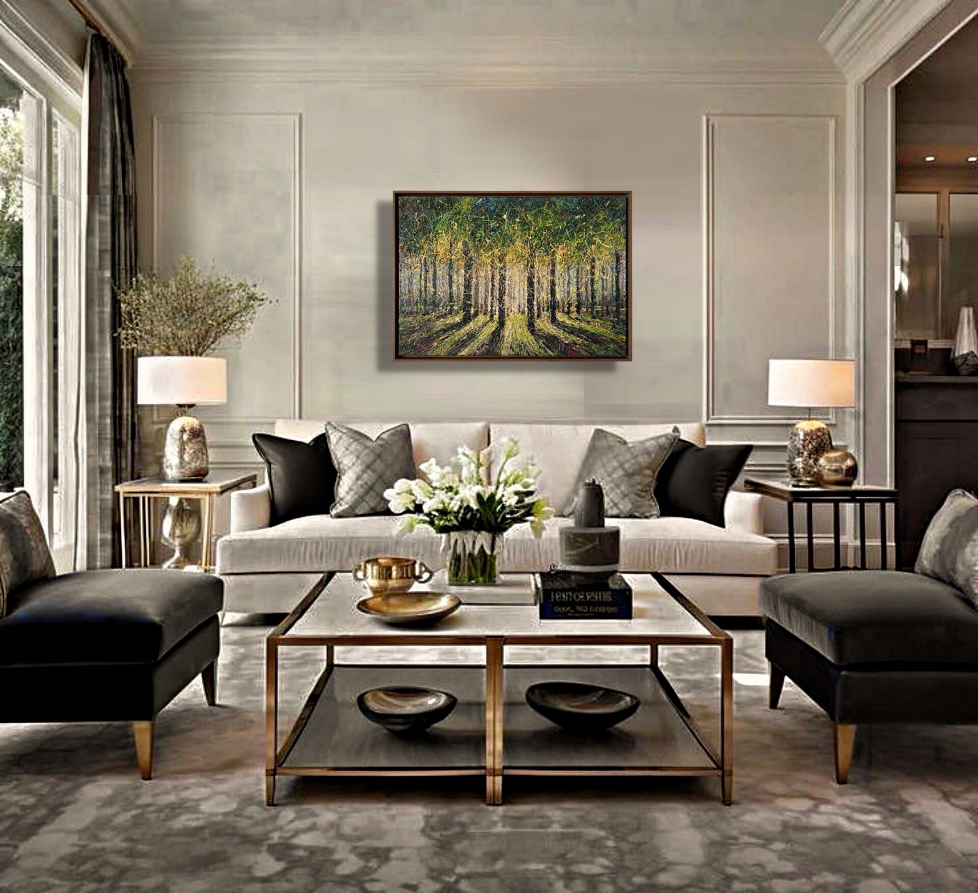 Spring Forest Light by Nadin Antoniuk | View 18 | Buy Original Artwork Online