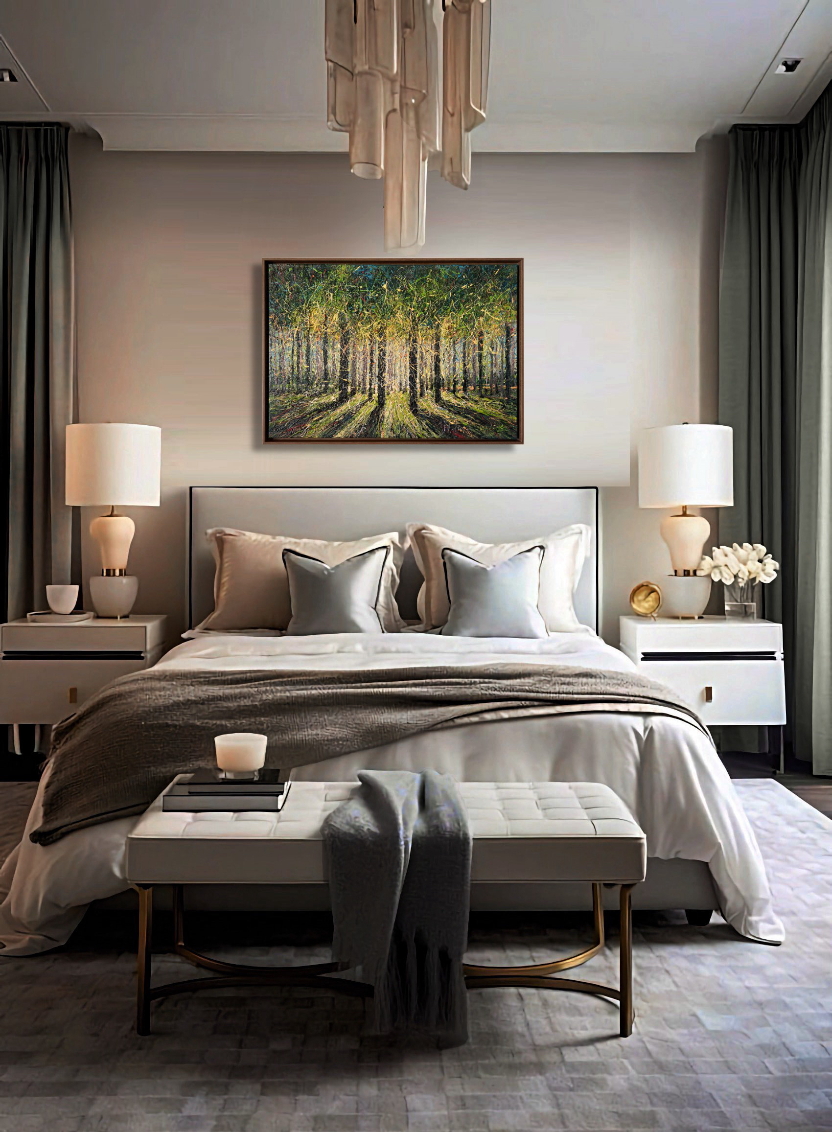 Spring Forest Light by Nadin Antoniuk | View 19 | Buy Original Artwork Online