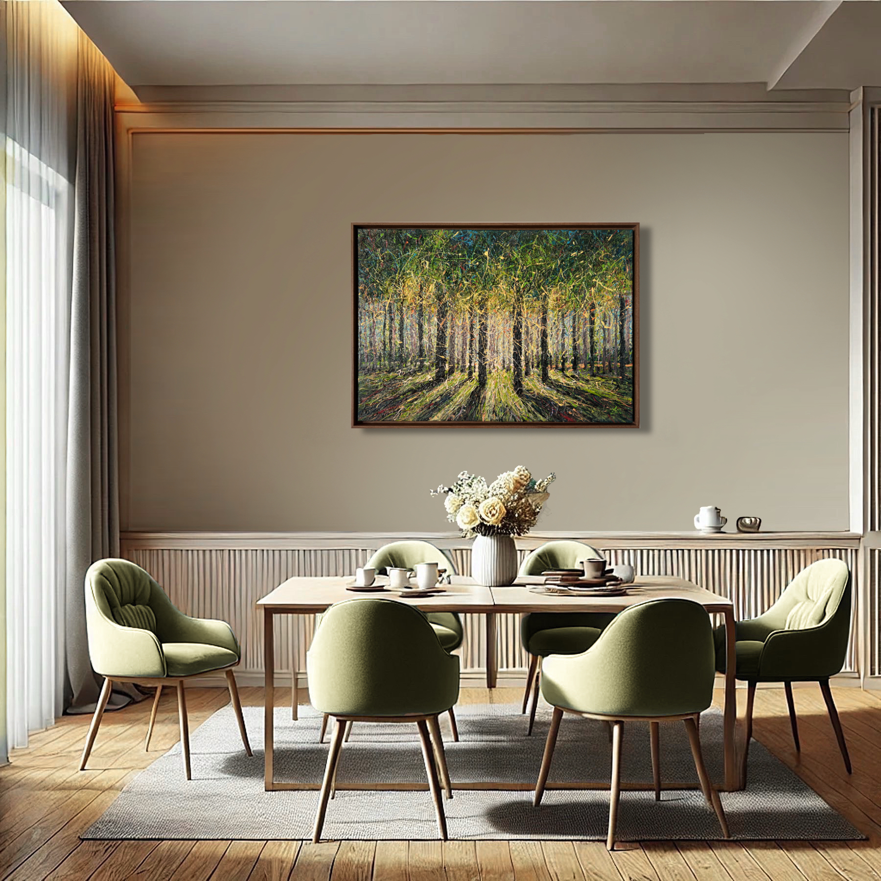 Spring Forest Light by Nadin Antoniuk | View 17 | Buy Original Artwork Online