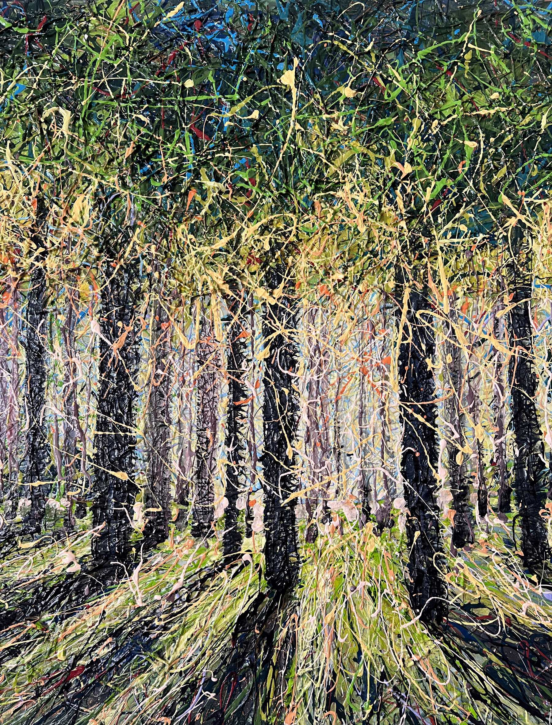 Spring Forest Light by Nadin Antoniuk | View 3 | Buy Original Artwork Online
