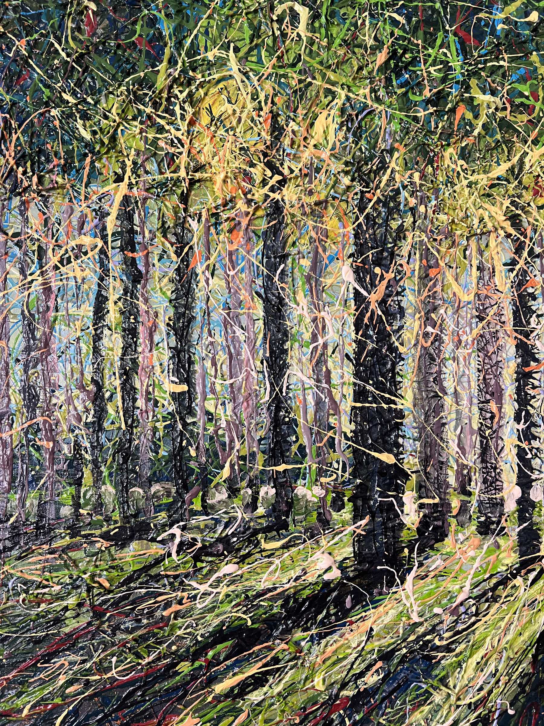 Spring Forest Light by Nadin Antoniuk | View 9 | Buy Original Artwork Online