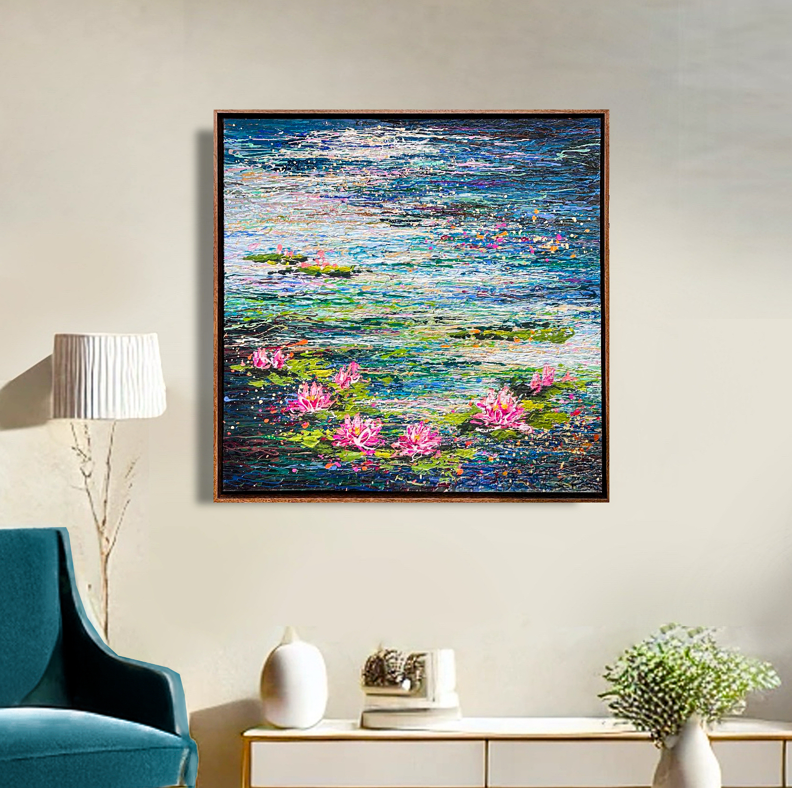 Lily Lake by Nadin Antoniuk | View 3 | Buy Original Artwork Online