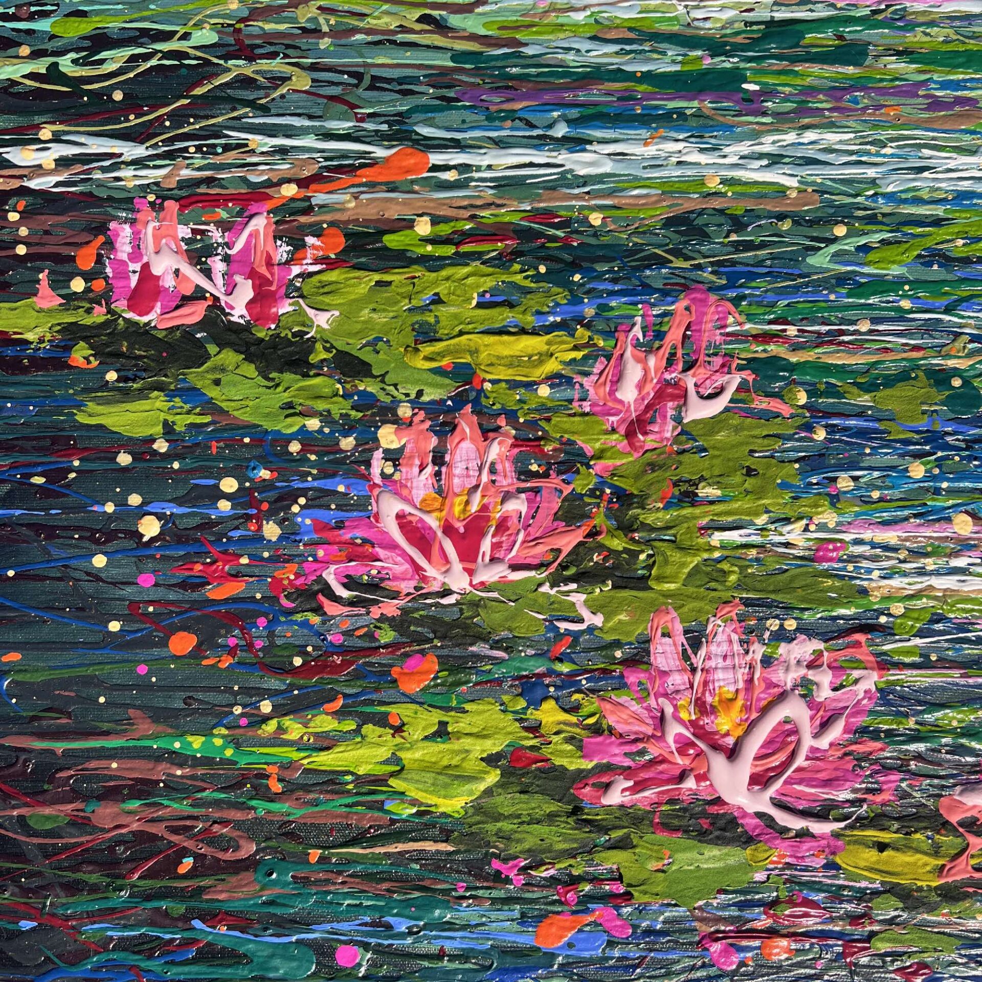 Lily Lake by Nadin Antoniuk | View 28 | Buy Original Artwork Online