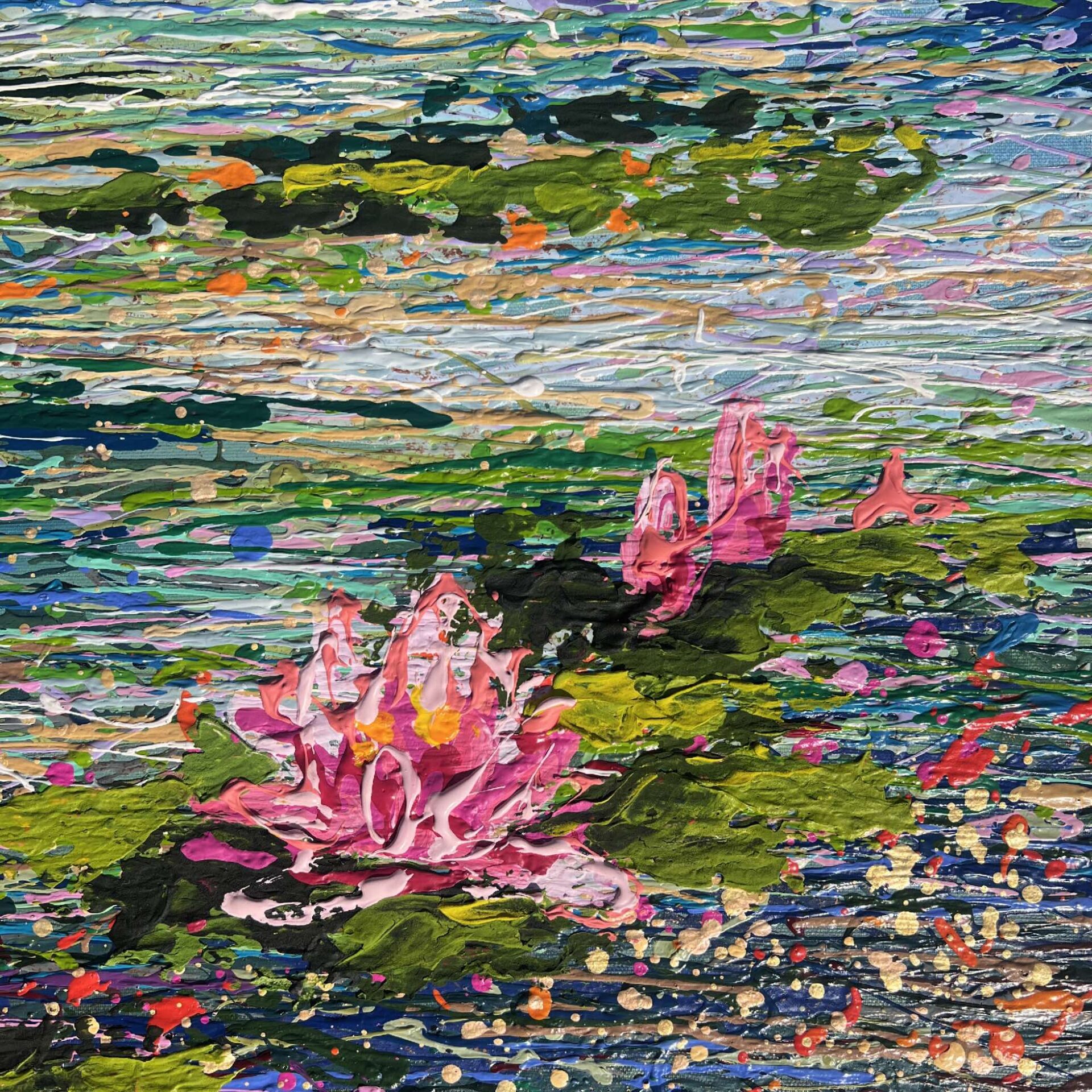 Lily Lake by Nadin Antoniuk | View 31 | Buy Original Artwork Online