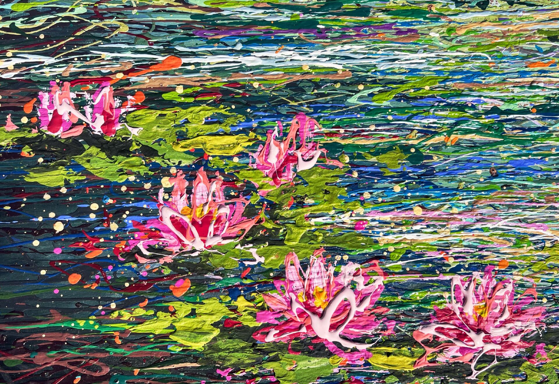Lily Lake by Nadin Antoniuk | View 33 | Buy Original Artwork Online