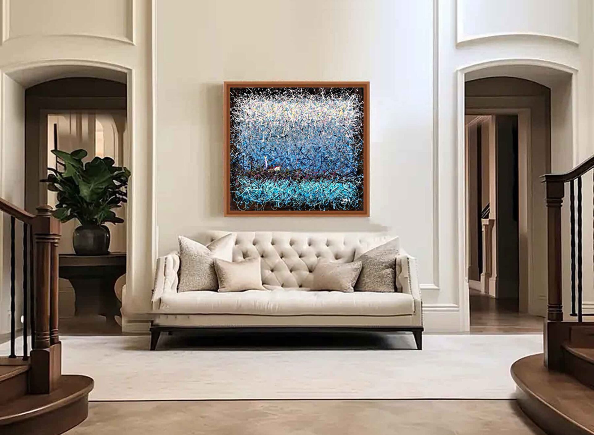 Lighthouse by Nadin Antoniuk | View 2 | Buy Original Artwork Online