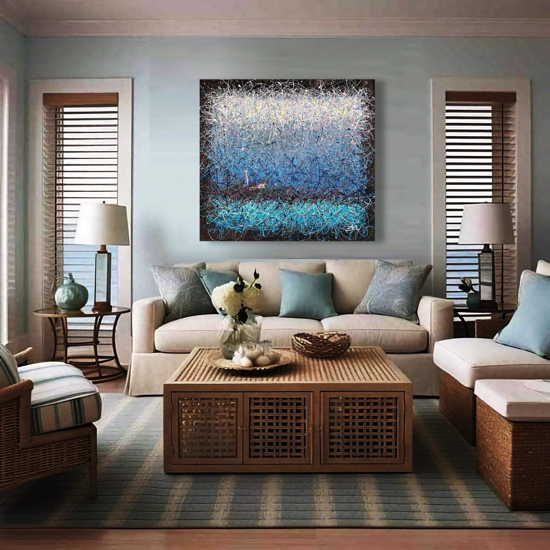 Lighthouse by Nadin Antoniuk | View 8 | Buy Original Artwork Online