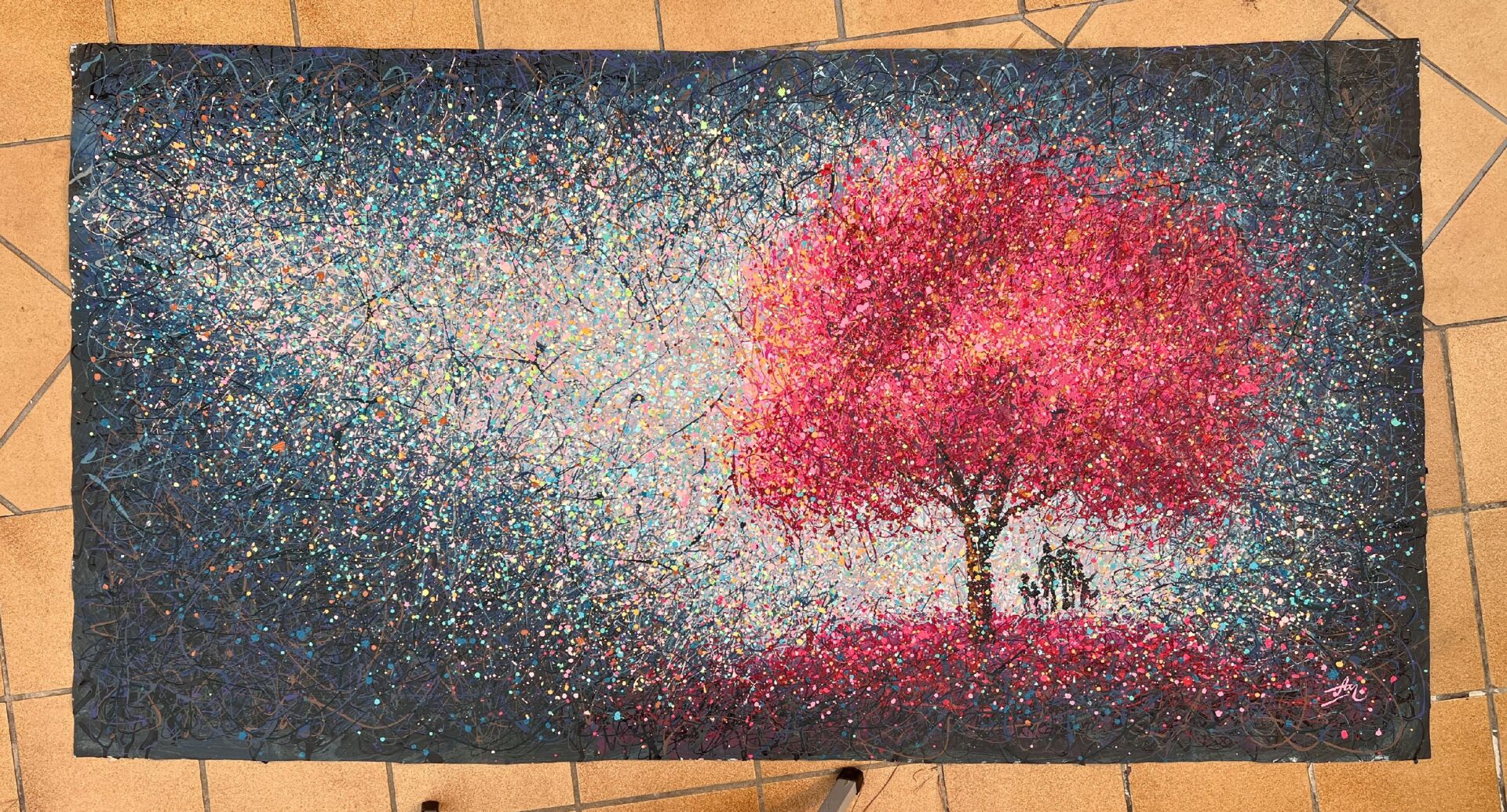 Happy life tree by Nadin Antoniuk | View 1 | Buy Original Artwork Online