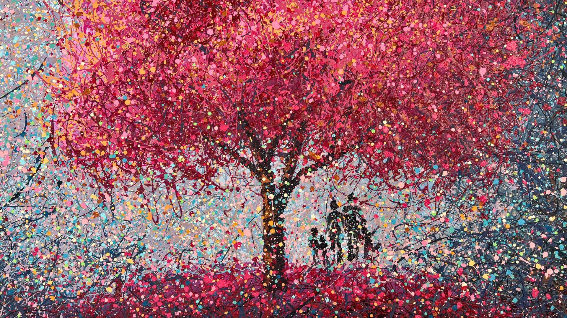 Happy life tree by Nadin Antoniuk | View 11 | Buy Original Artwork Online