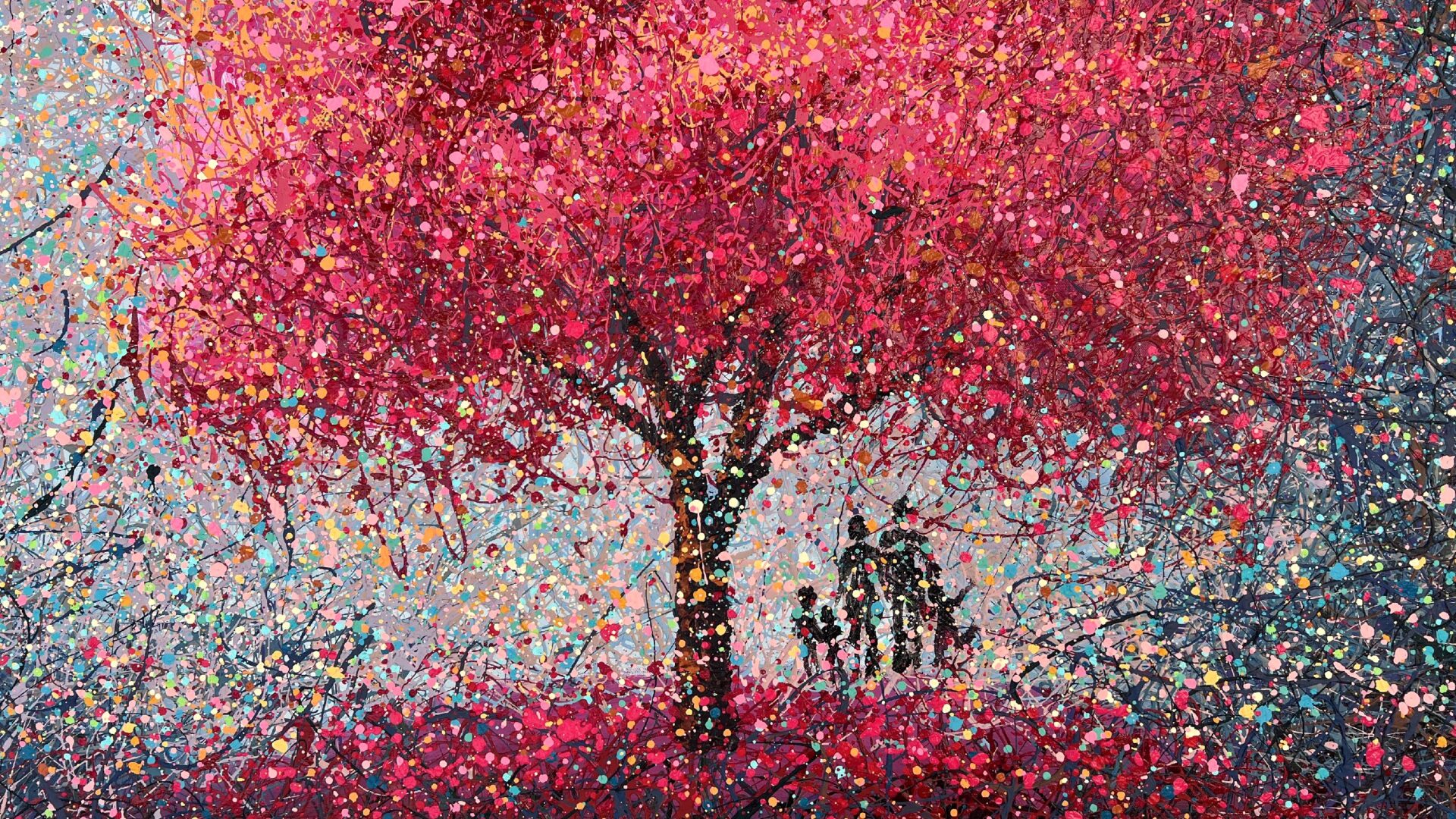 Happy life tree by Nadin Antoniuk | View 5 | Buy Original Artwork Online