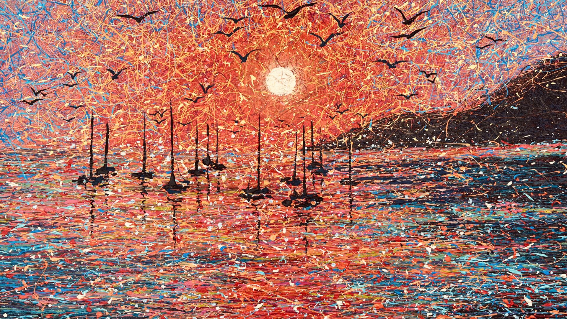 The Soul’s Embrace at Dawn by Nadin Antoniuk | View 10 | Buy Original Artwork Online