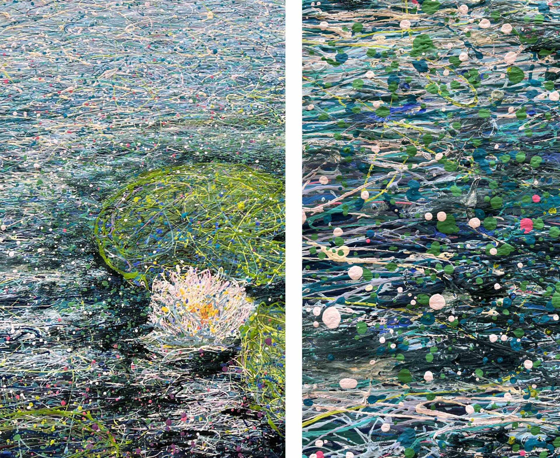 One white lily by Nadin Antoniuk | Buy Original Artwork Online