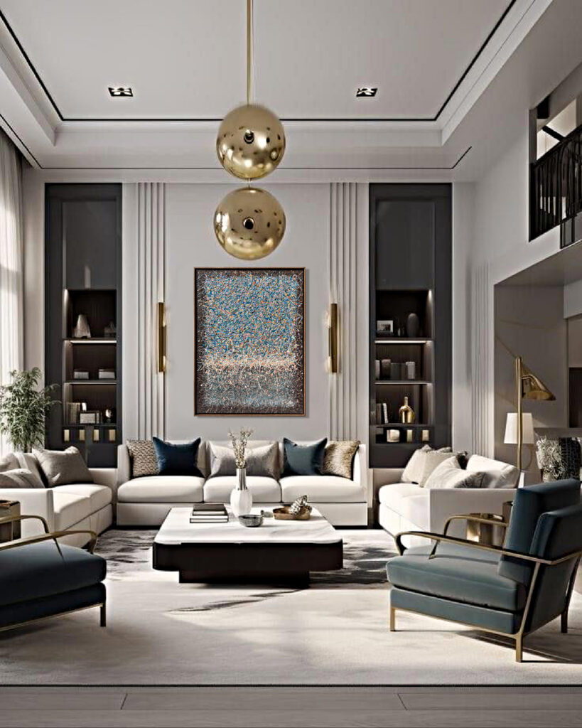 Blue Haze by Nadin Antoniuk | View 8 | Buy Original Artwork Online