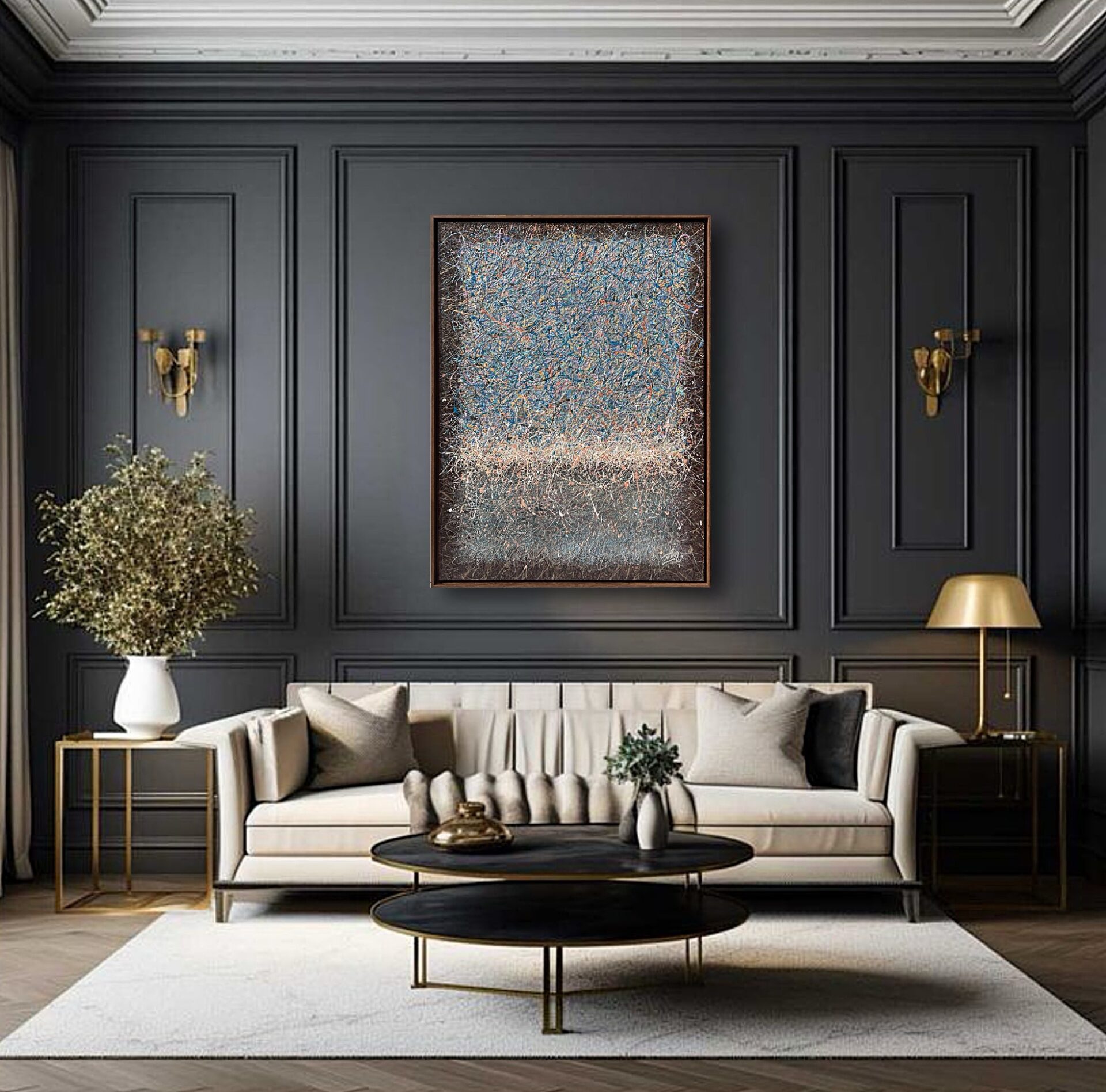 Blue Haze by Nadin Antoniuk | View 11 | Buy Original Artwork Online